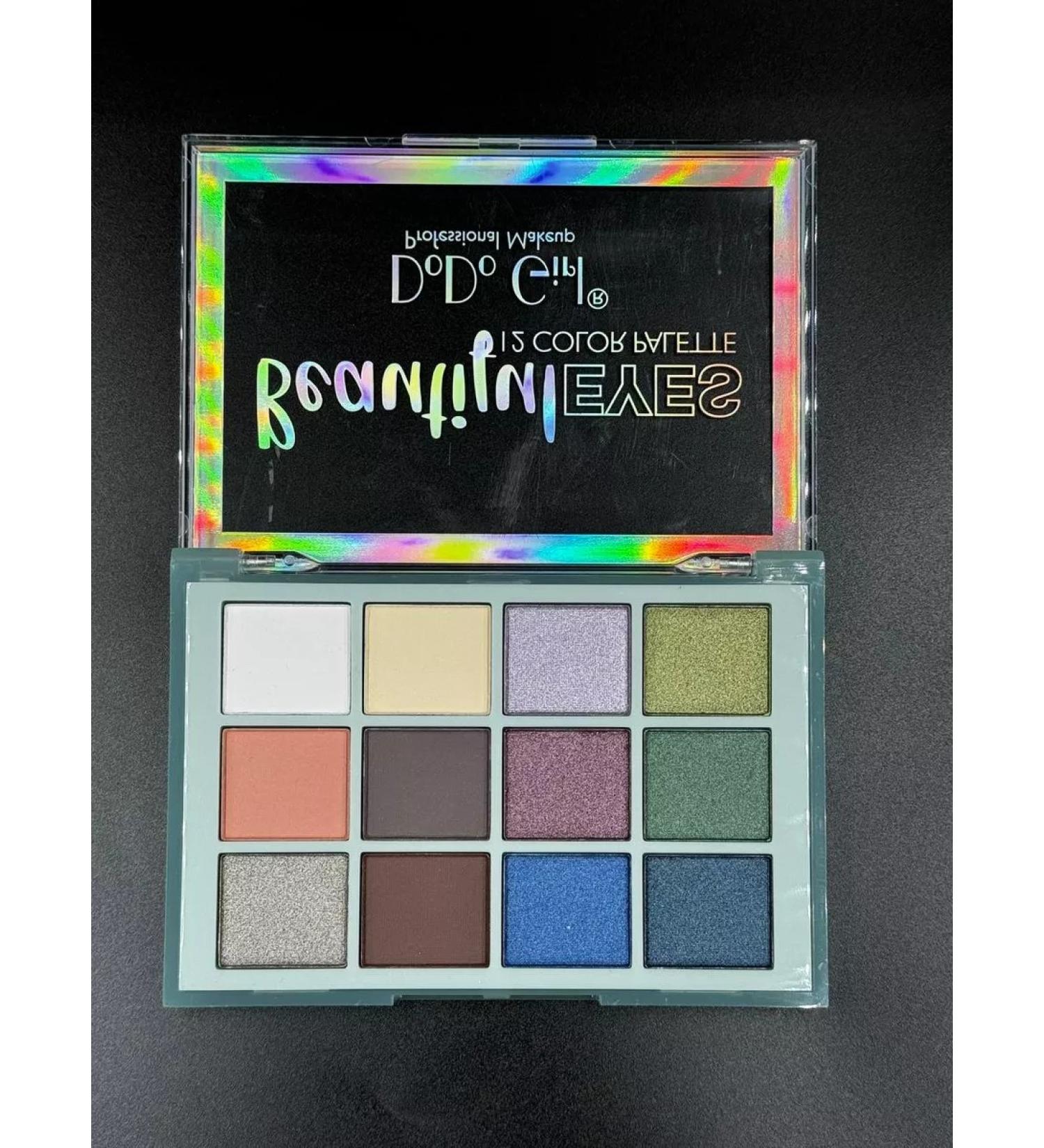 DO DO GIRL Palette of shadows for the eyelids Sabbi 12 shades - Buy Online on GoSupps.com