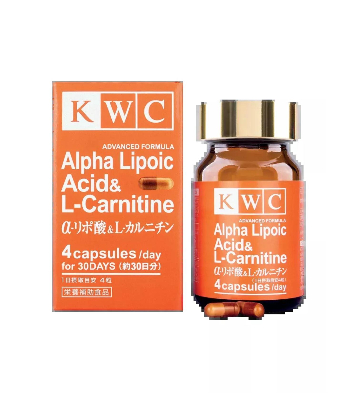 Beauty KWC alpha-lipoic acid and L-carnitine improved formula to