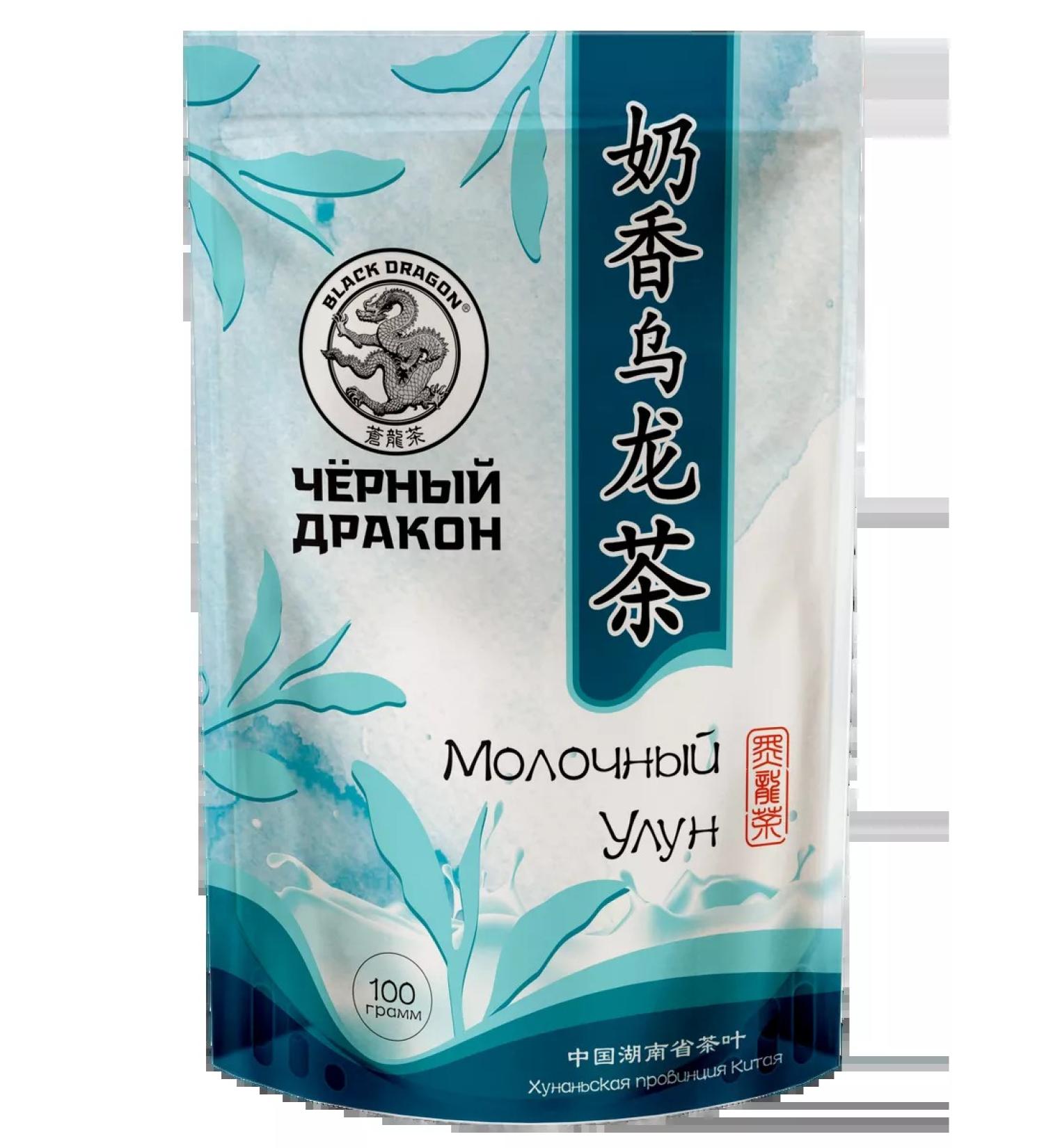 Black Dragon Dairy tea leaf oolon 100 g - Buy Online on GoSupps.com