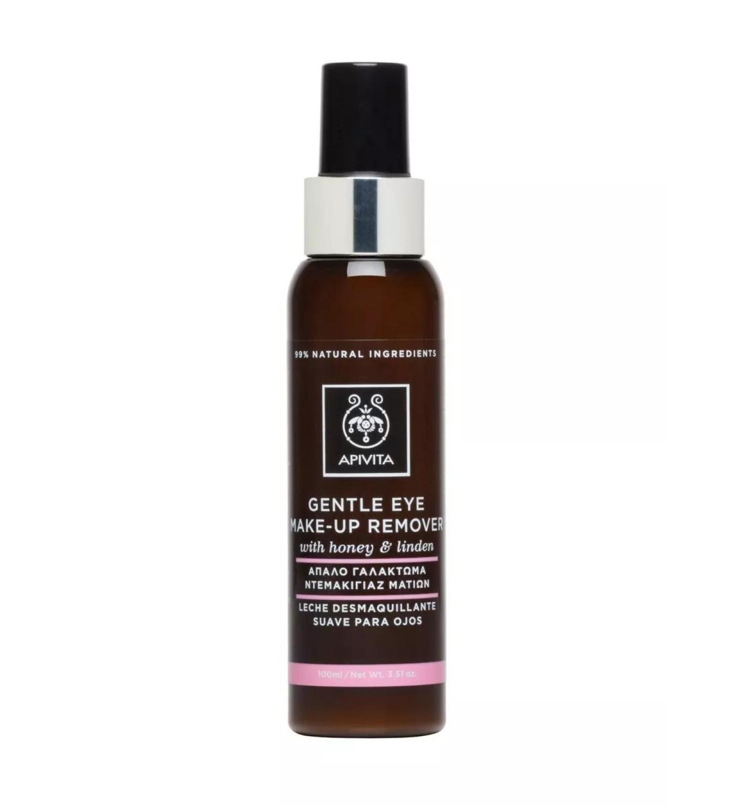 APIVITA Delicate milk to remove makeup from the eyes of Apivit 100ml - Buy Online on GoSupps.com