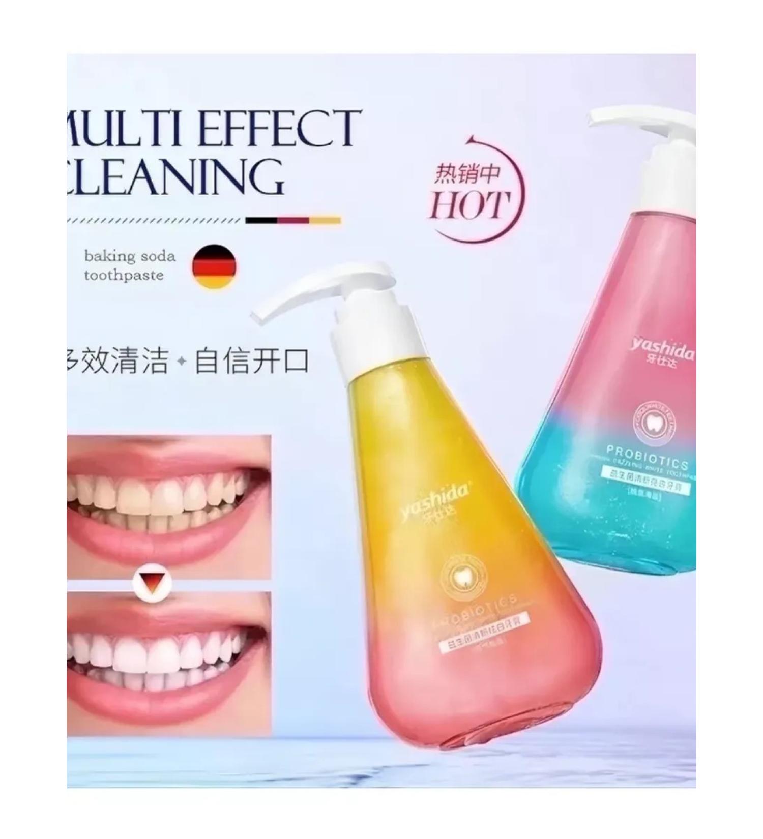Toothpaste whitening with the dispenser - Buy Online on GoSupps.com