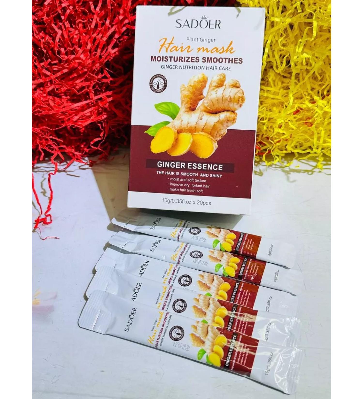 Original Korea Strengthening hair mask GINGER HAIR MASK 20 pcs