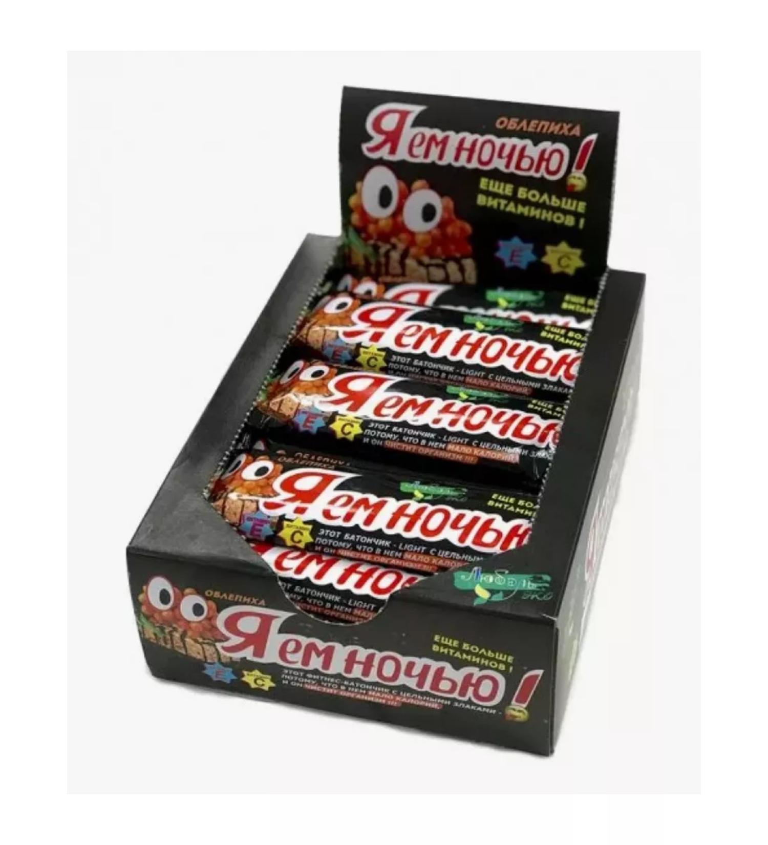 Eidos One Batonchik- I eat at night with sea buckthorn