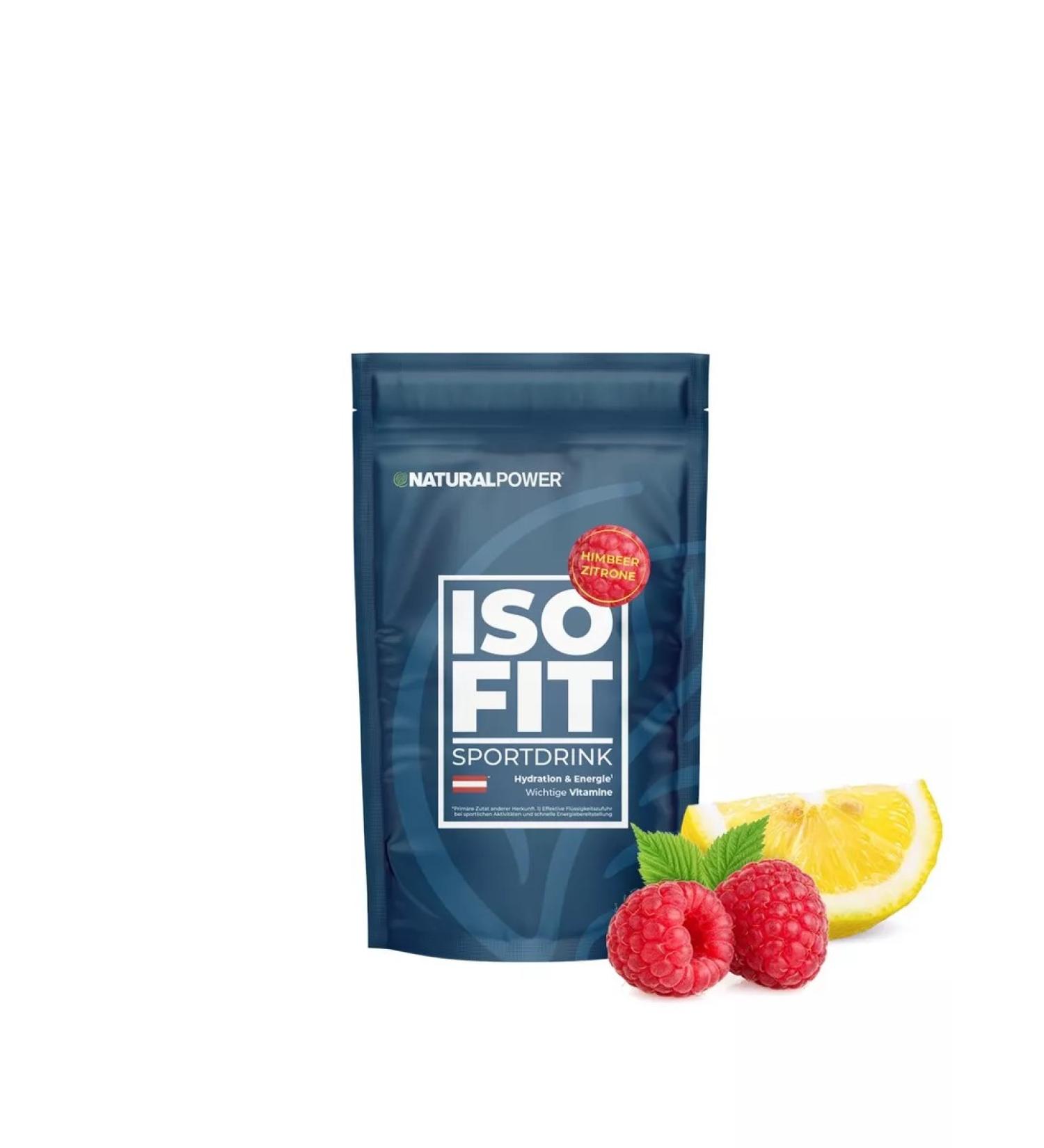 Natural power Isotonic Naturalpower ISO FIT TVERTHING MALINA LIMON 400 g