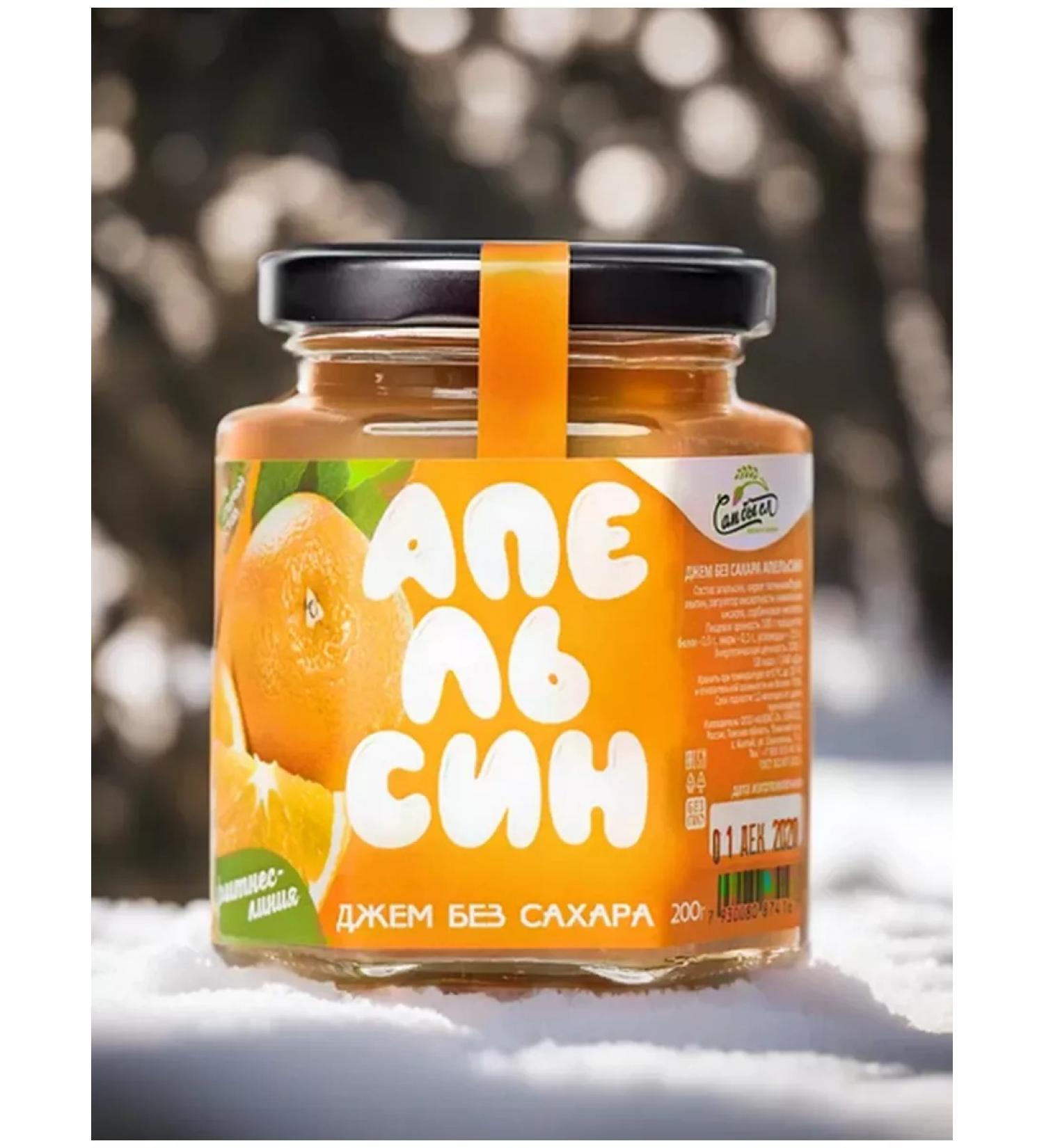I would eat it myself Low -calorie jam without sugar orange 200g - Buy Online on GoSupps.com