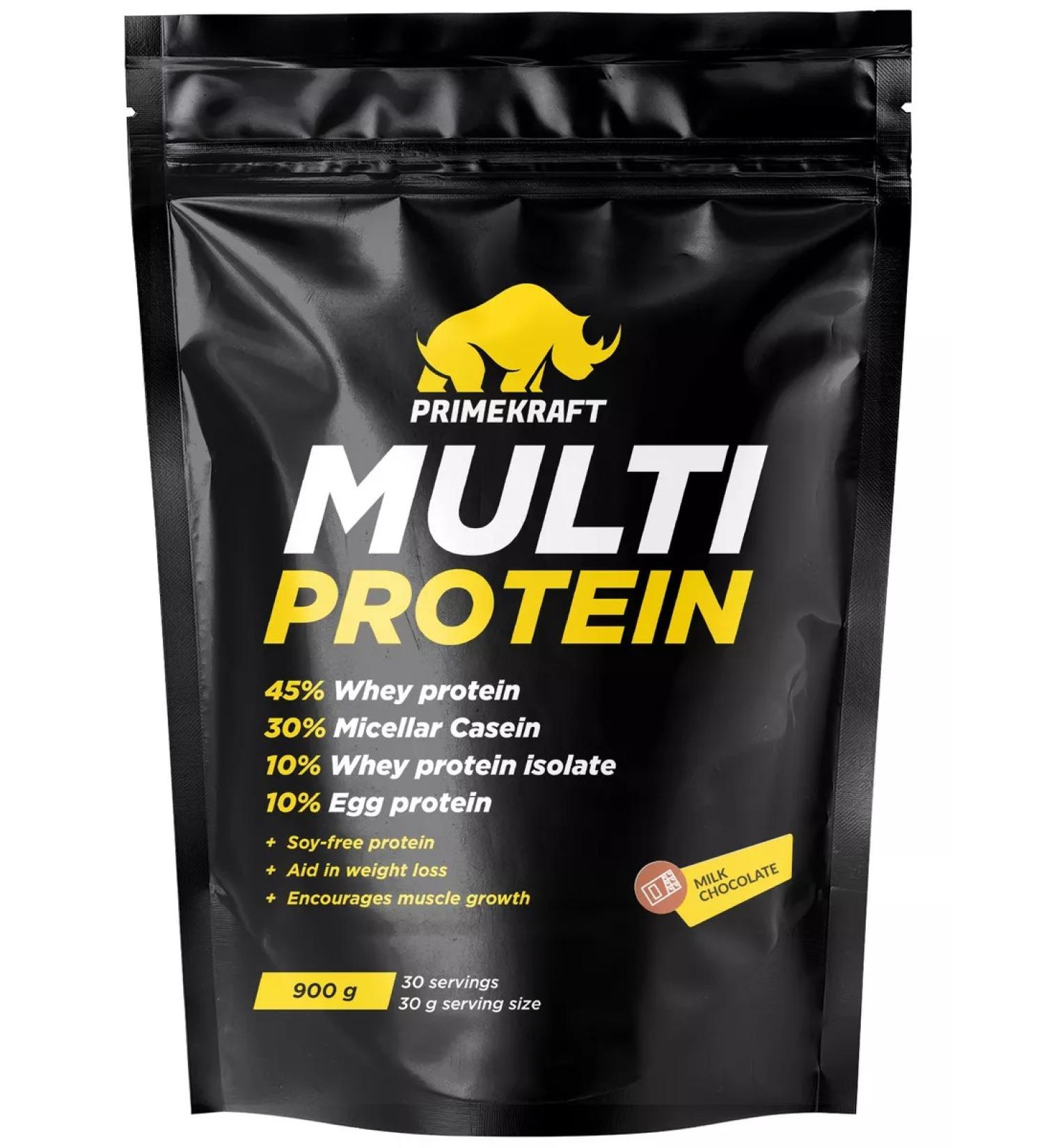 Prime Kraft Multicomponent protein Multi Protein 900 grams - Buy Online on GoSupps.com