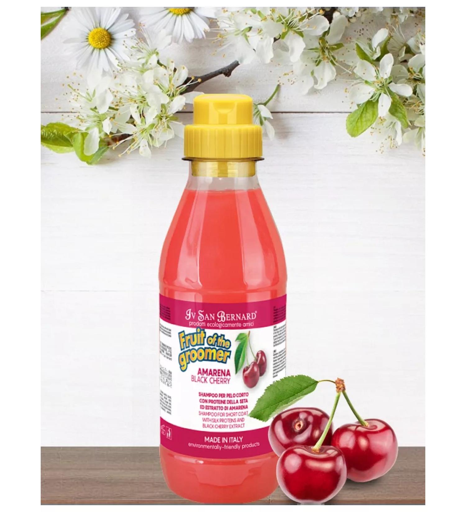 Black Cherry shampoo for short wool 500 ml - Buy Online on GoSupps.com