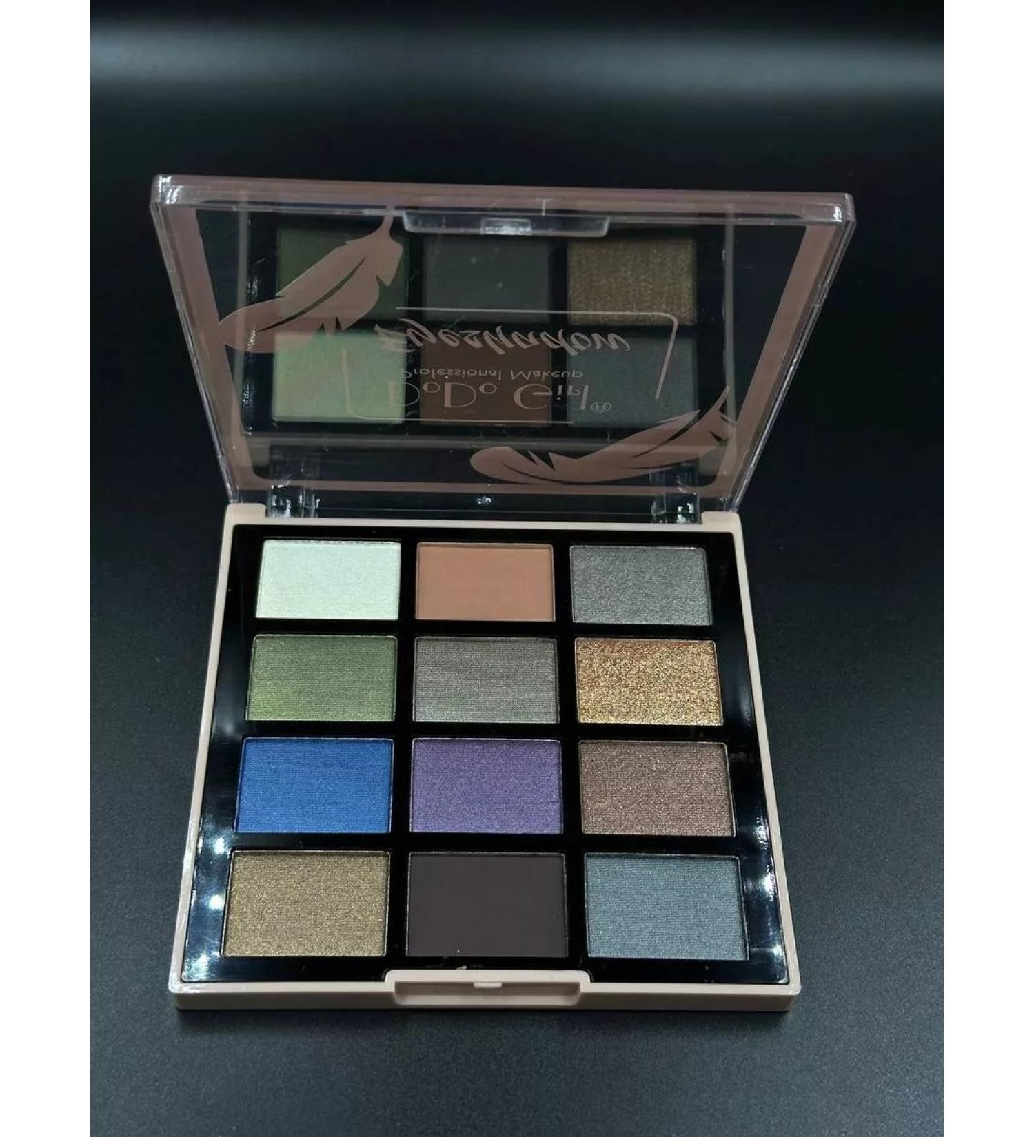 Eyeshadow palette Dodo Girl 12 colors