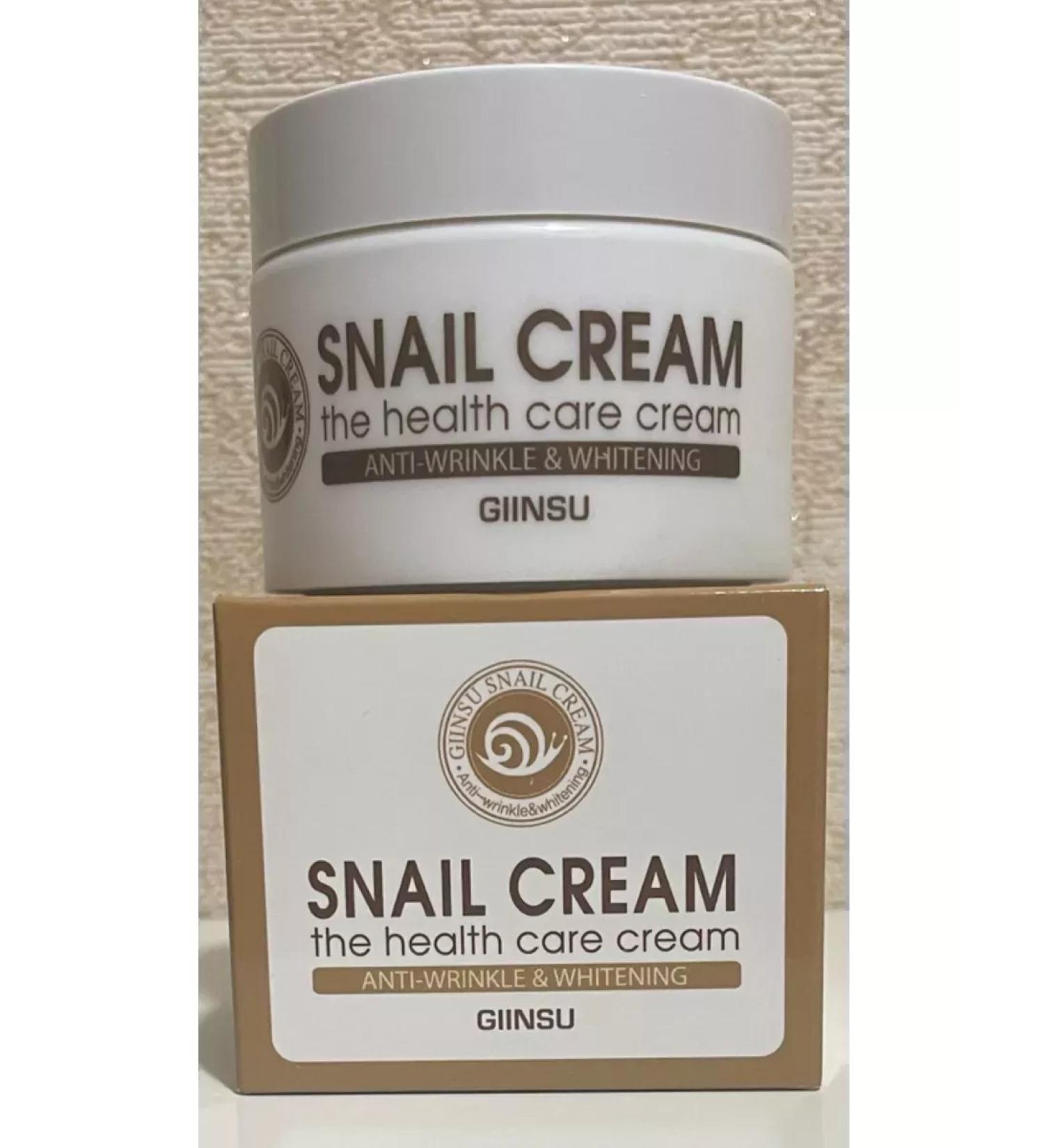 Korean cosmetics face cream Facial cream anti-aging Snail Anti-Wrinkle Cream 50ml - Buy Online on GoSupps.com