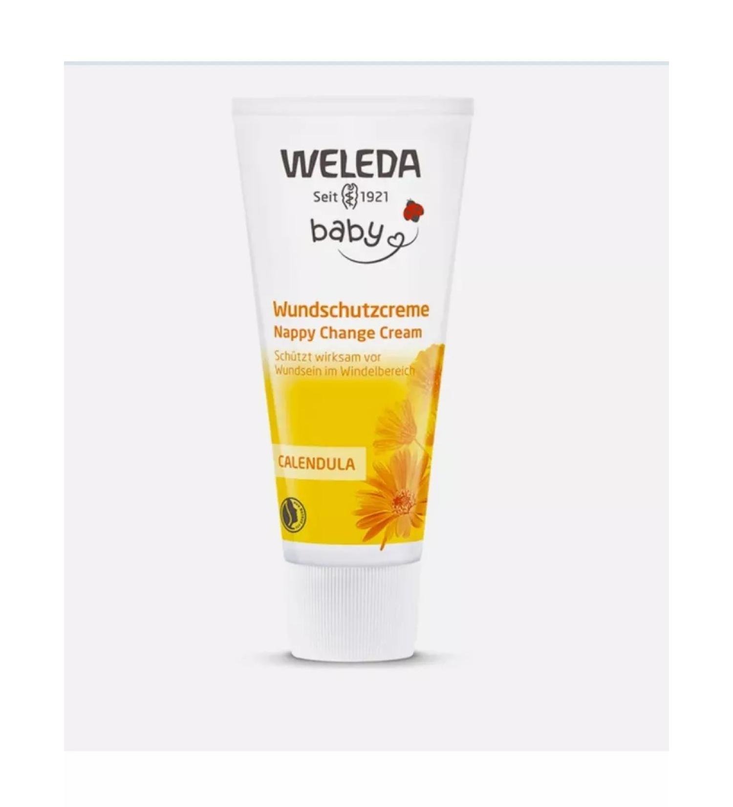 WELEDA Cream with calendula to protect the skin in the swaddling area - Buy Online on GoSupps.com