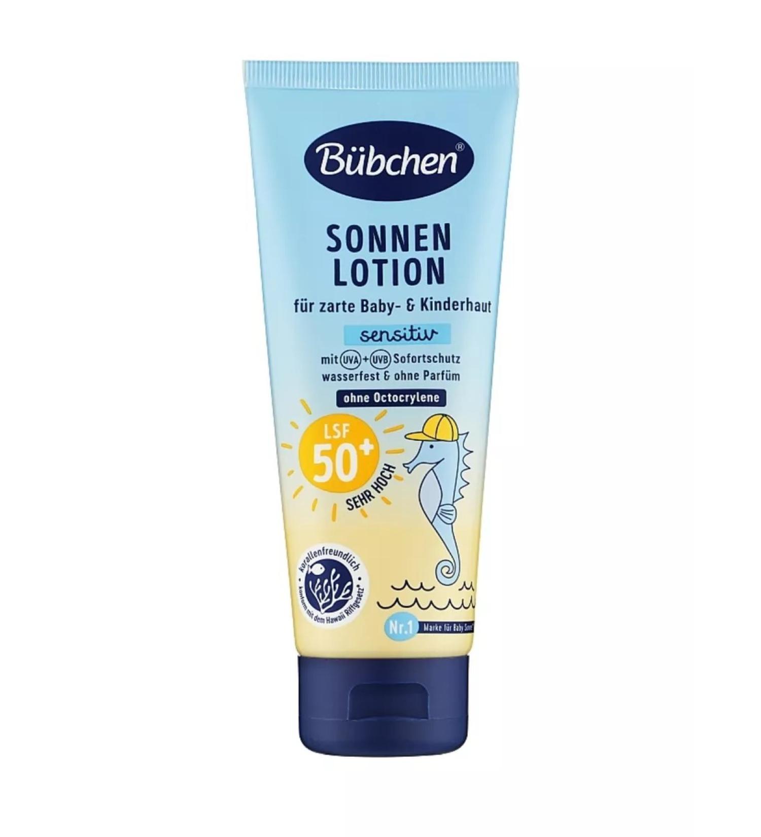 Bubchen Sunscreen SPF 50+ - Buy Online on GoSupps.com