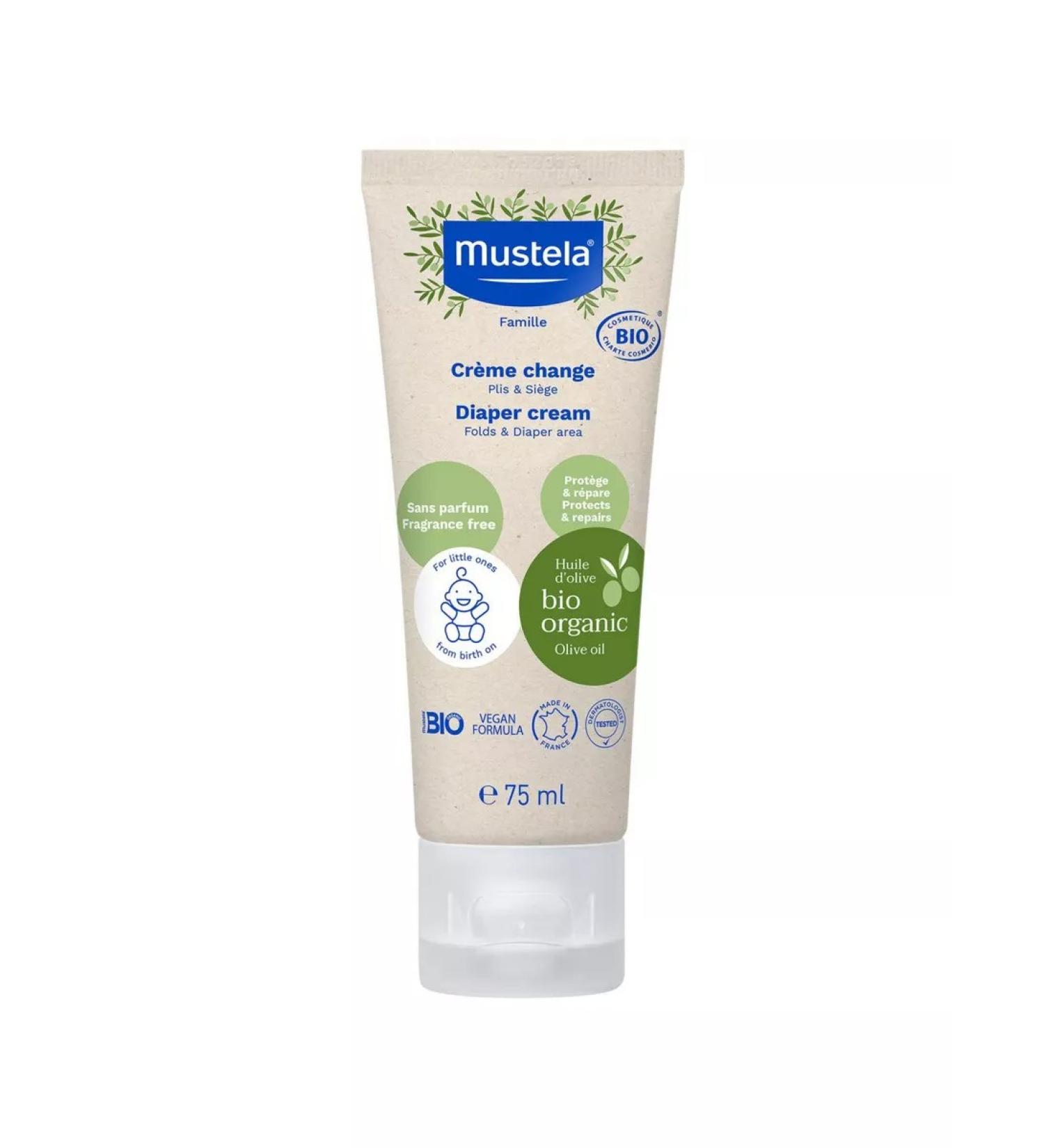 Mustela Organic cream for diapers for children 75 ml