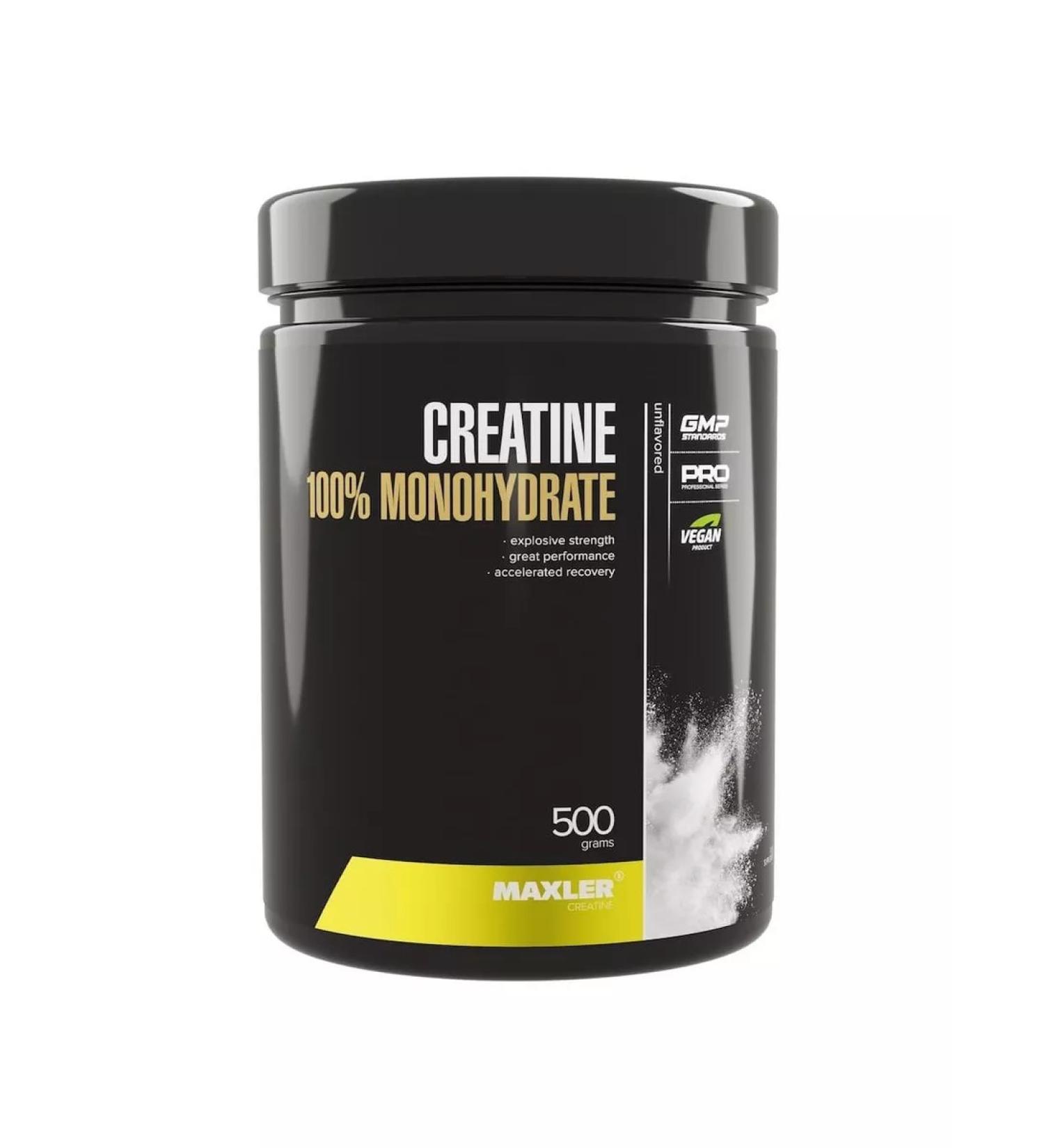 Maxler Creatine Monohydrate Creatine 500 grams - Buy Online on GoSupps.com