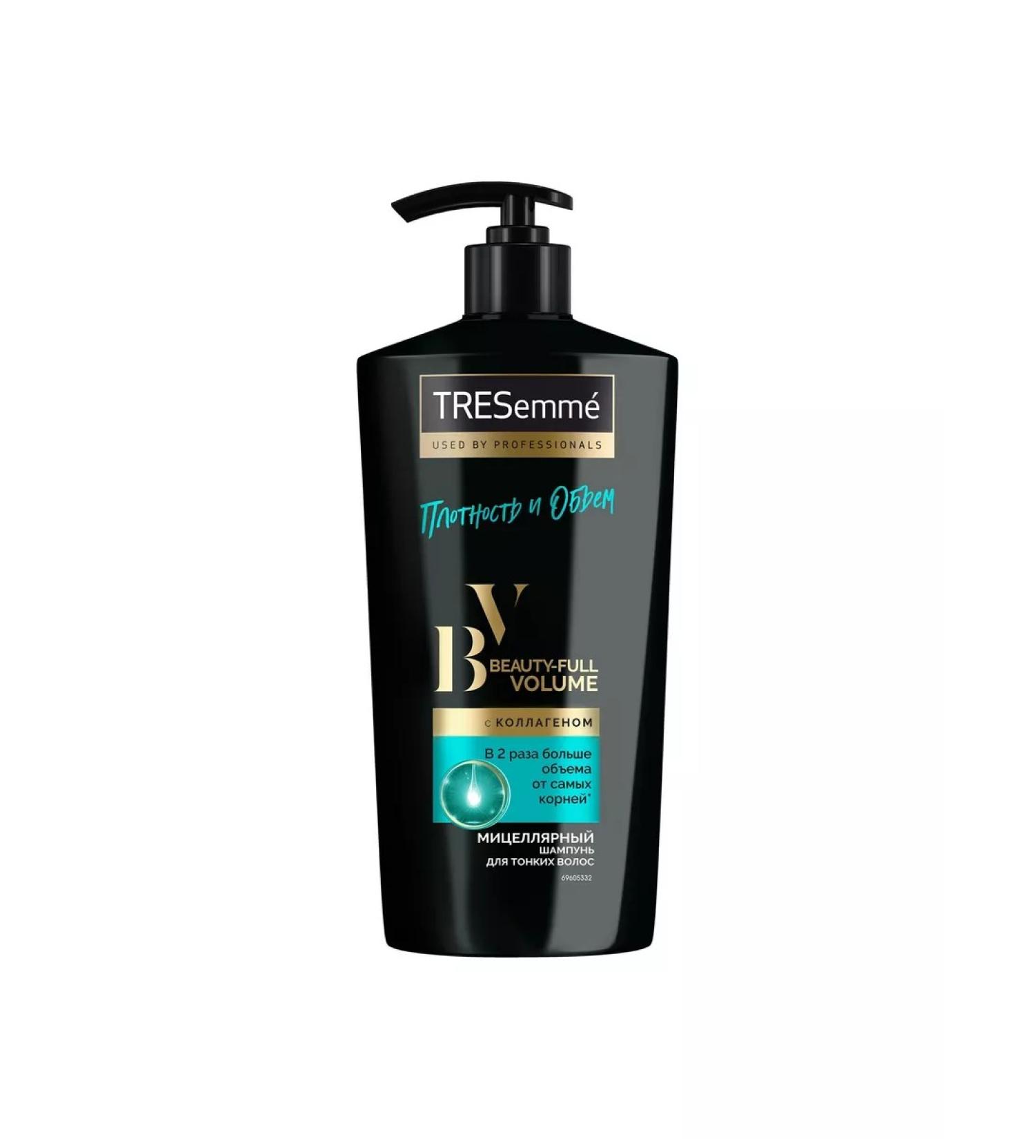 Beautiful hair Tressemme Beauty-Full Volume Shampoo density and volume for Sun