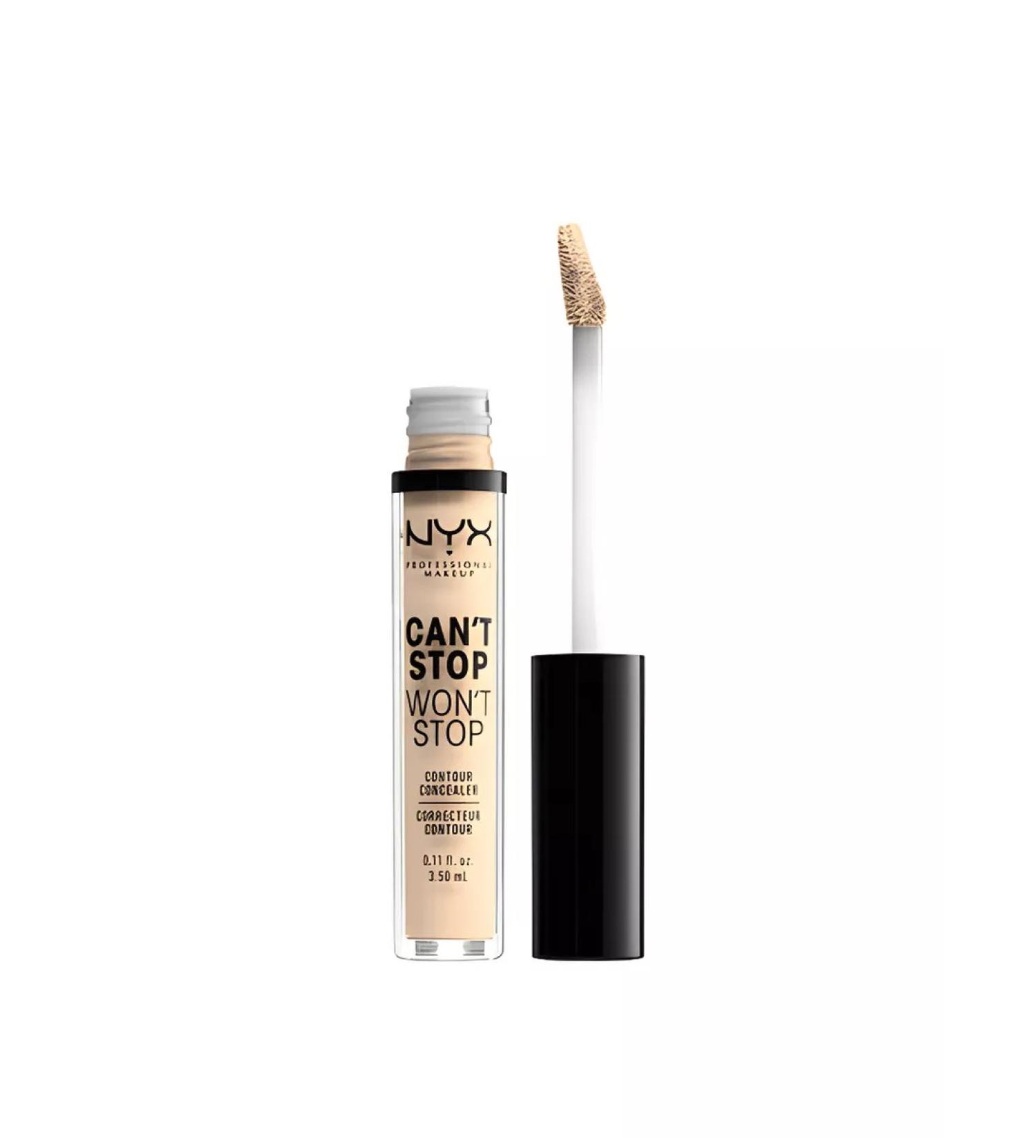 NYX MAKEUP PROFESSIONAL Conceler Canet Stop Wonmet Stop shade 01 Pale - Buy Online on GoSupps.com