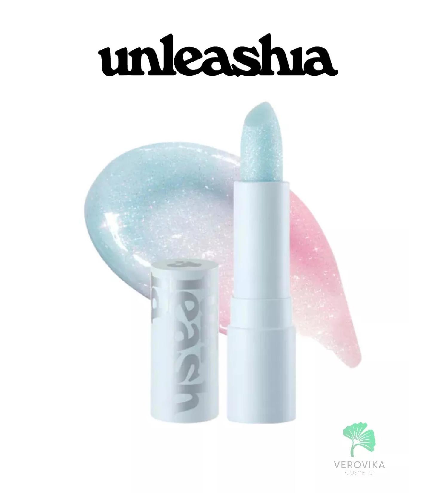 UNLEASHIA Tint balm for lip with sparkles No. 02 Blue Lagoon - Buy Online on GoSupps.com