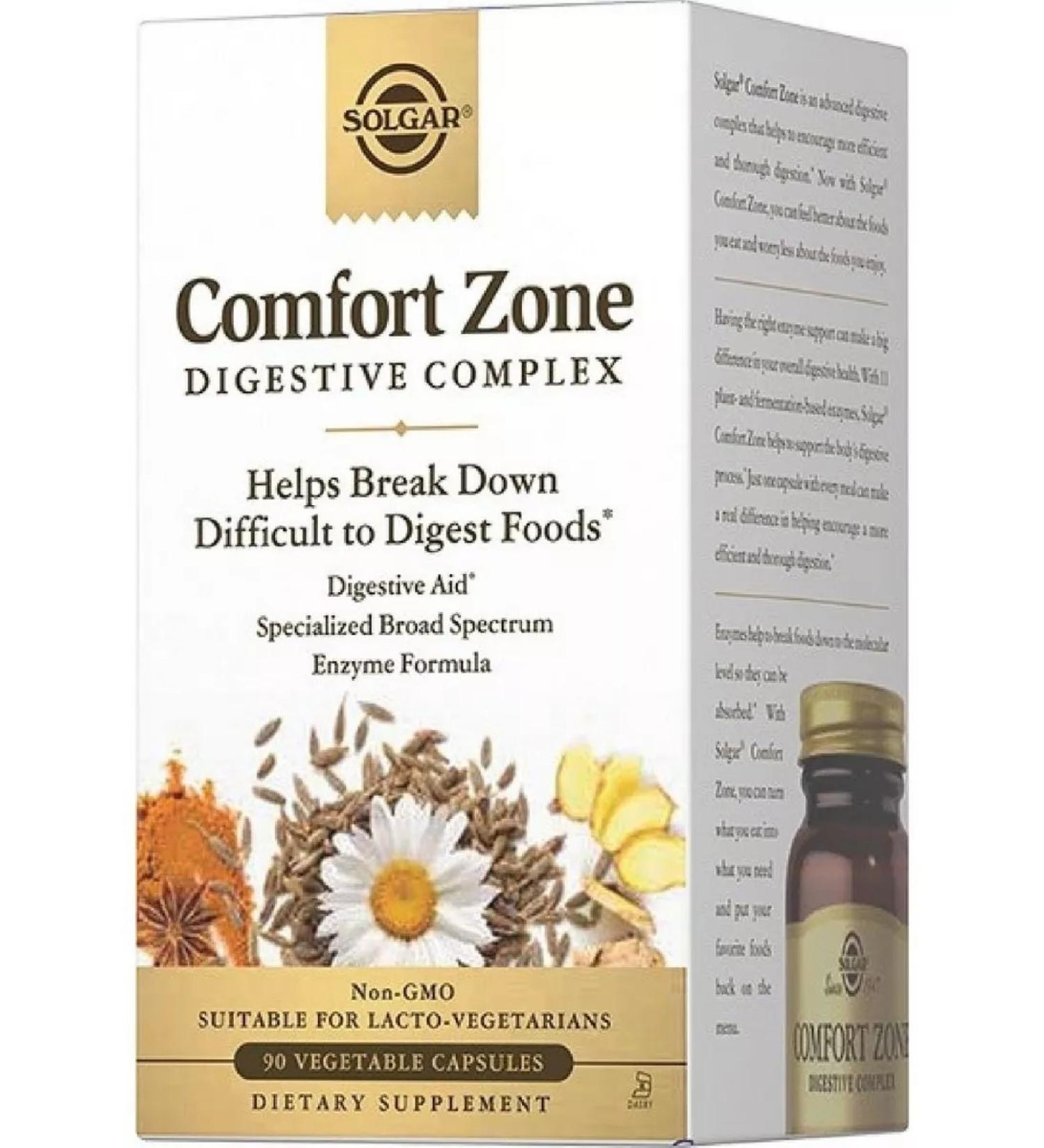 Solgar Comfort Kapsula zones 90 pcs. 1pc - Buy Online on GoSupps.com