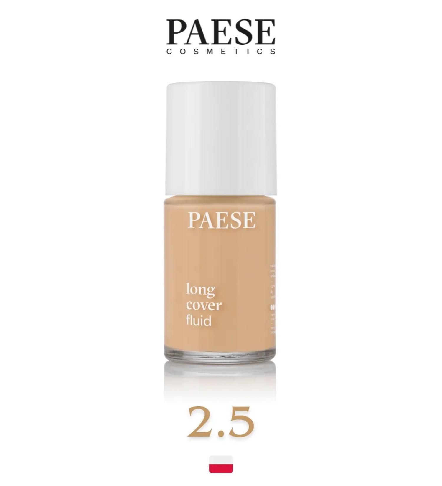PAESE Long Cover Fluid foundation tone 2.5 - Buy Online on GoSupps.com