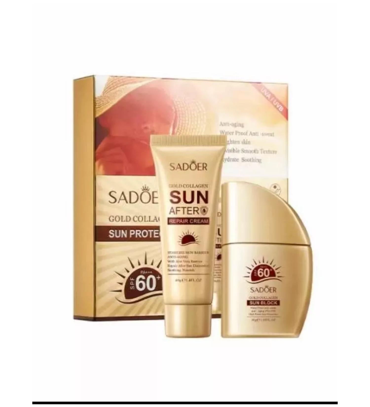 sadoer Sunscare for the face and body set - Buy Online on GoSupps.com