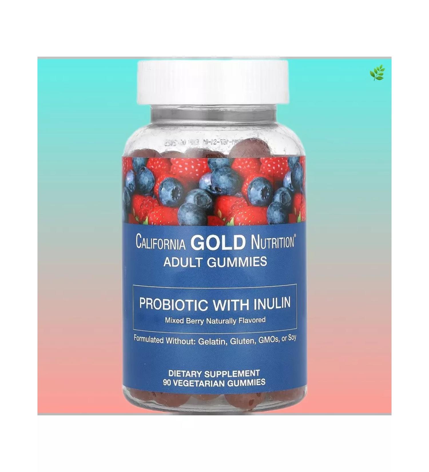 California Gold Nutrition Inulin 90 marmalade - Buy Online on GoSupps.com