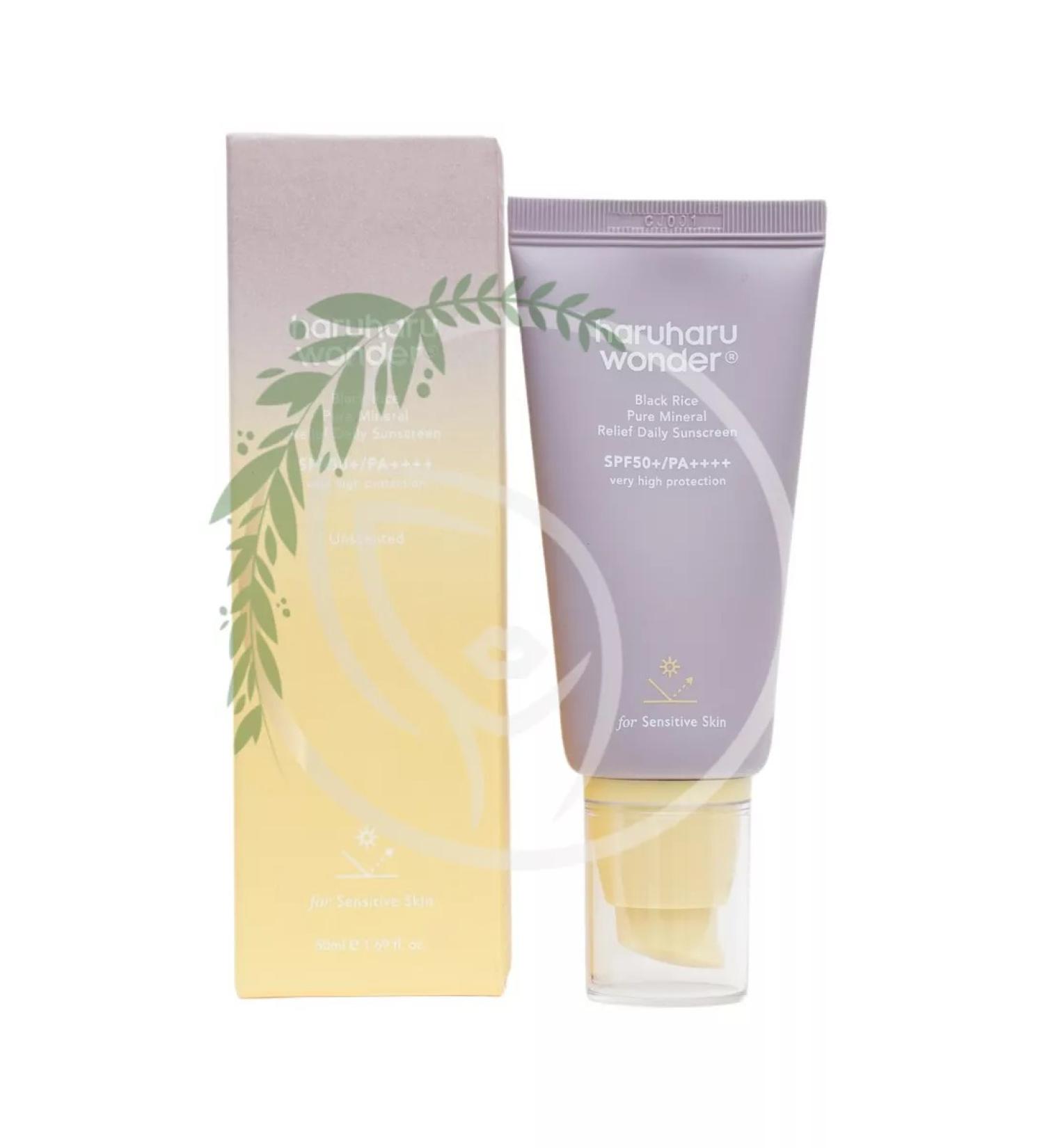 Haruharu Wonder Black Rice Pure Mineral Daily Sunscreen Sun - Buy Online on GoSupps.com