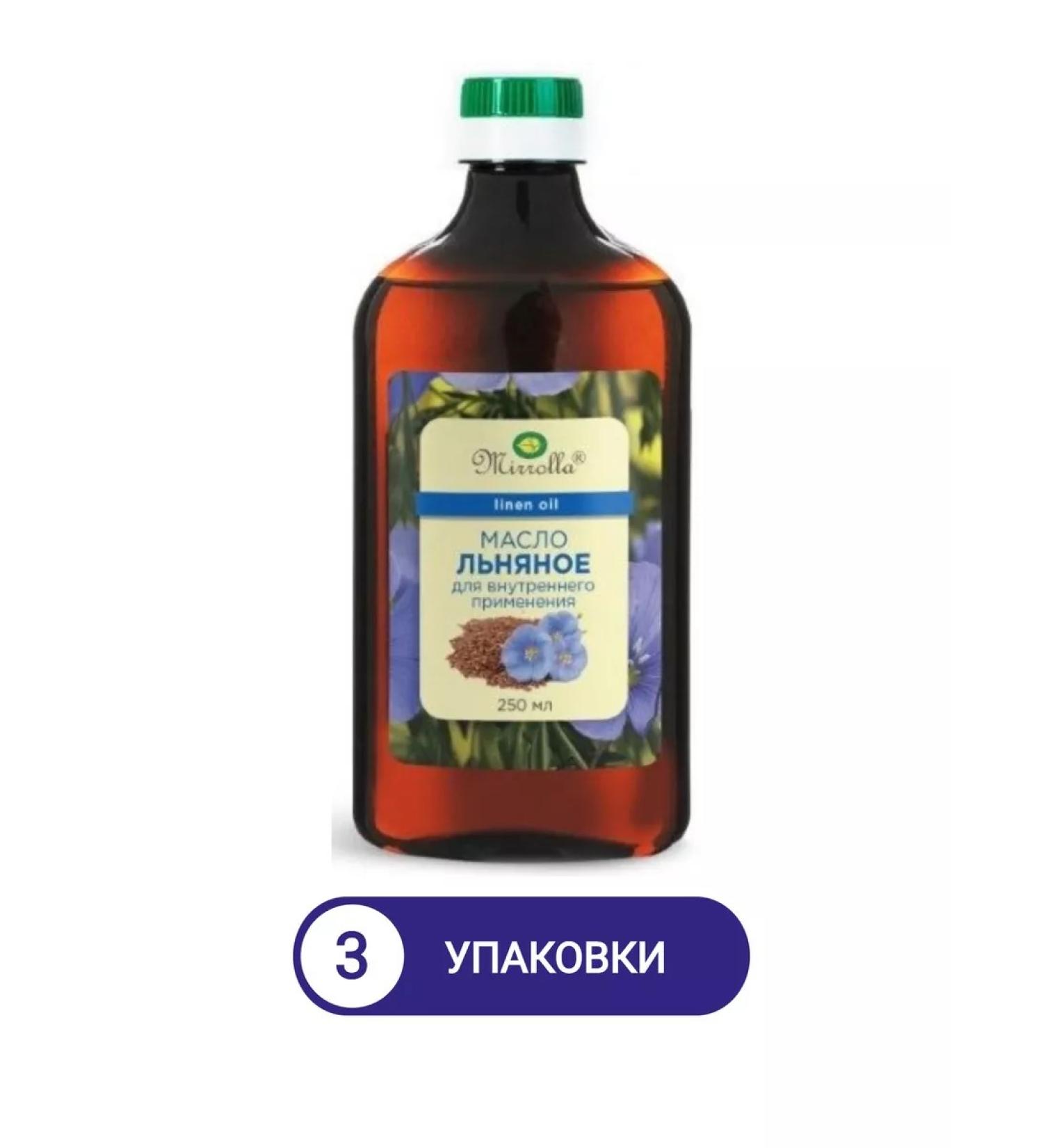 MIRROLLA Linseed oil 250 ml 3UP - Buy Online on GoSupps.com