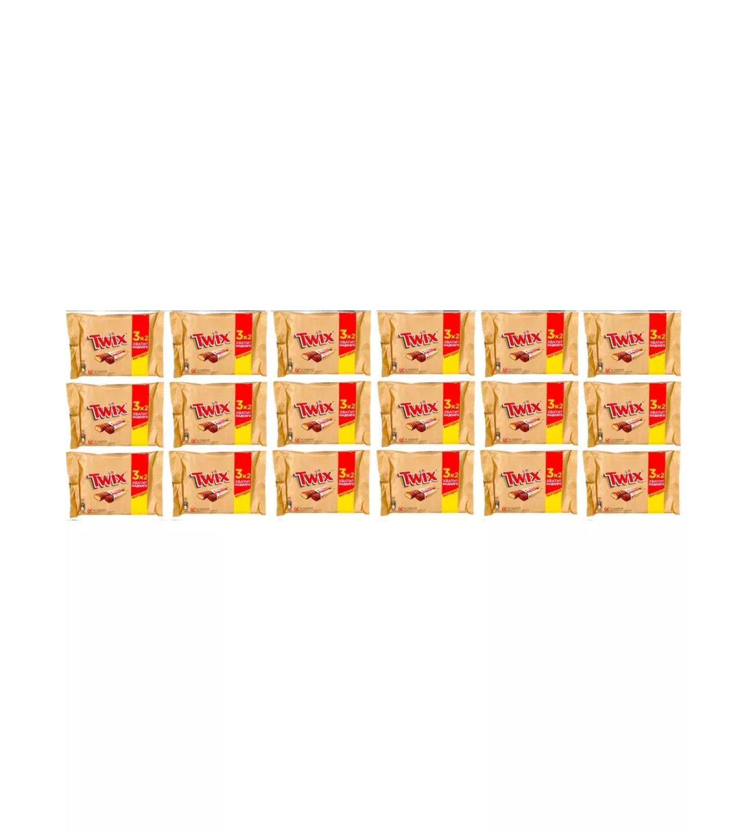 Twix Chocolate Baton 3*55gr multipack 18up