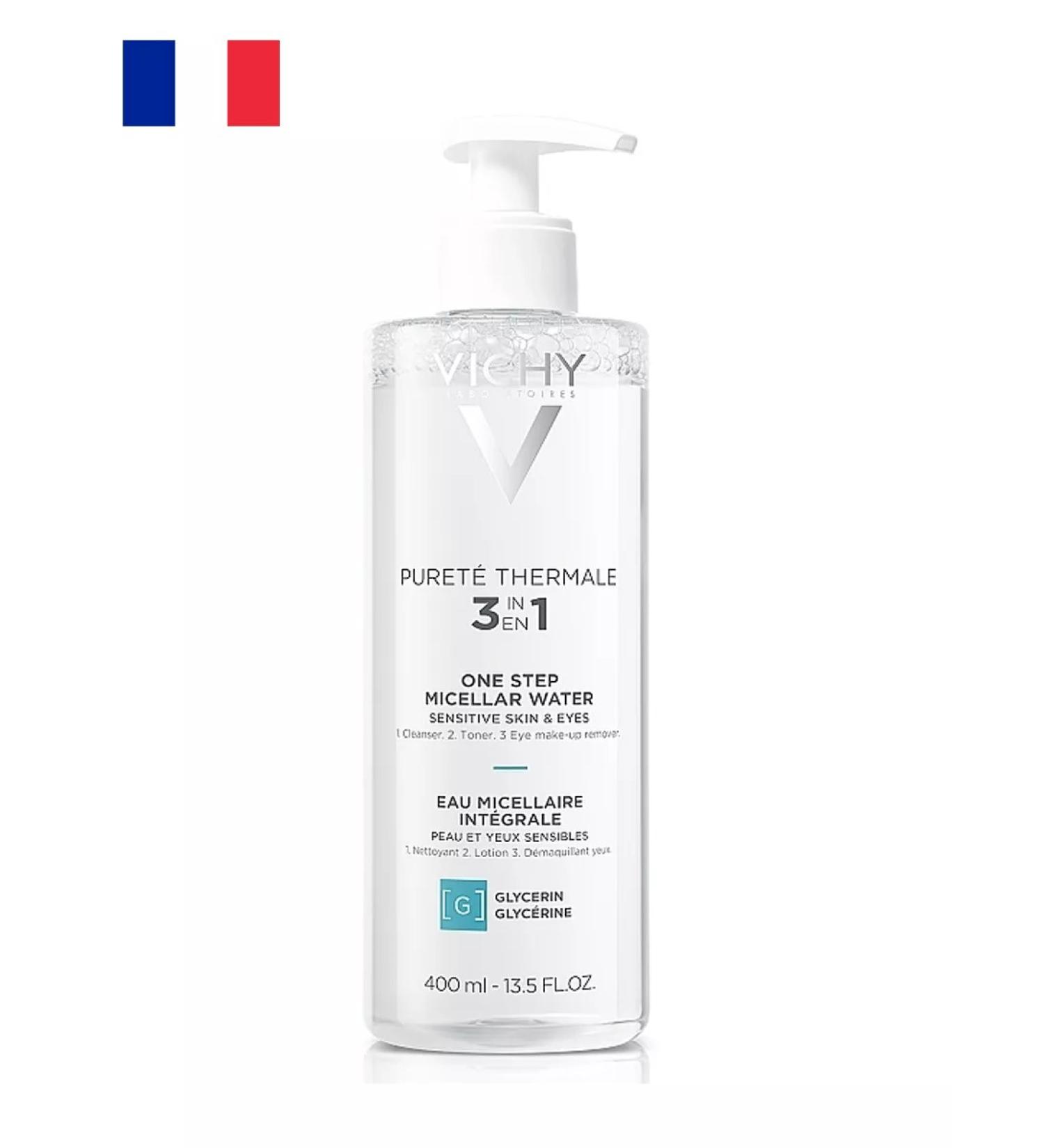 VICHY Purete Thermale Micellar Water Universal 3V1 400ml - Buy Online on GoSupps.com
