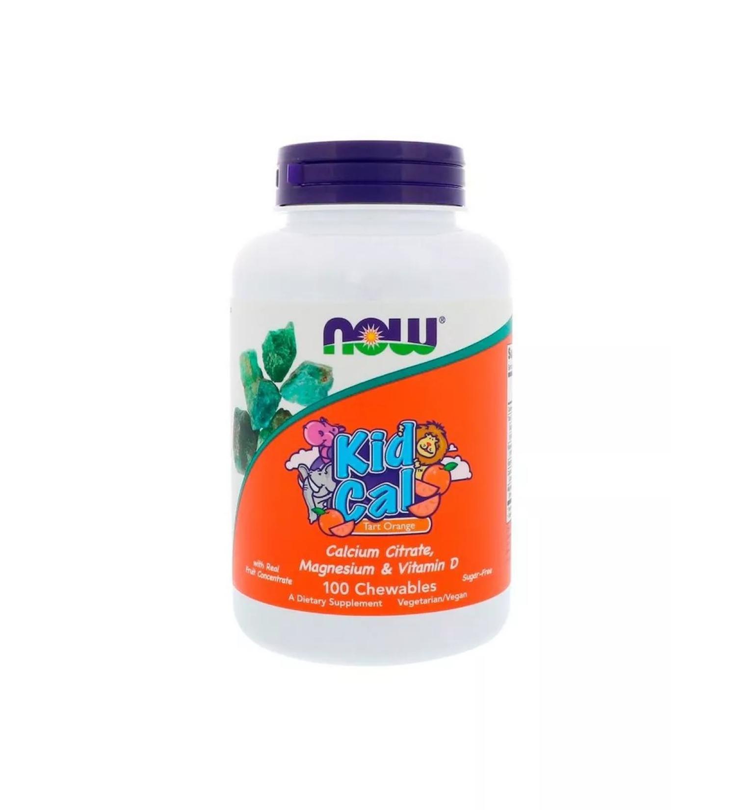 Healthy balance Vitamin-mineral complex Now Kid CAL for children 100 cap