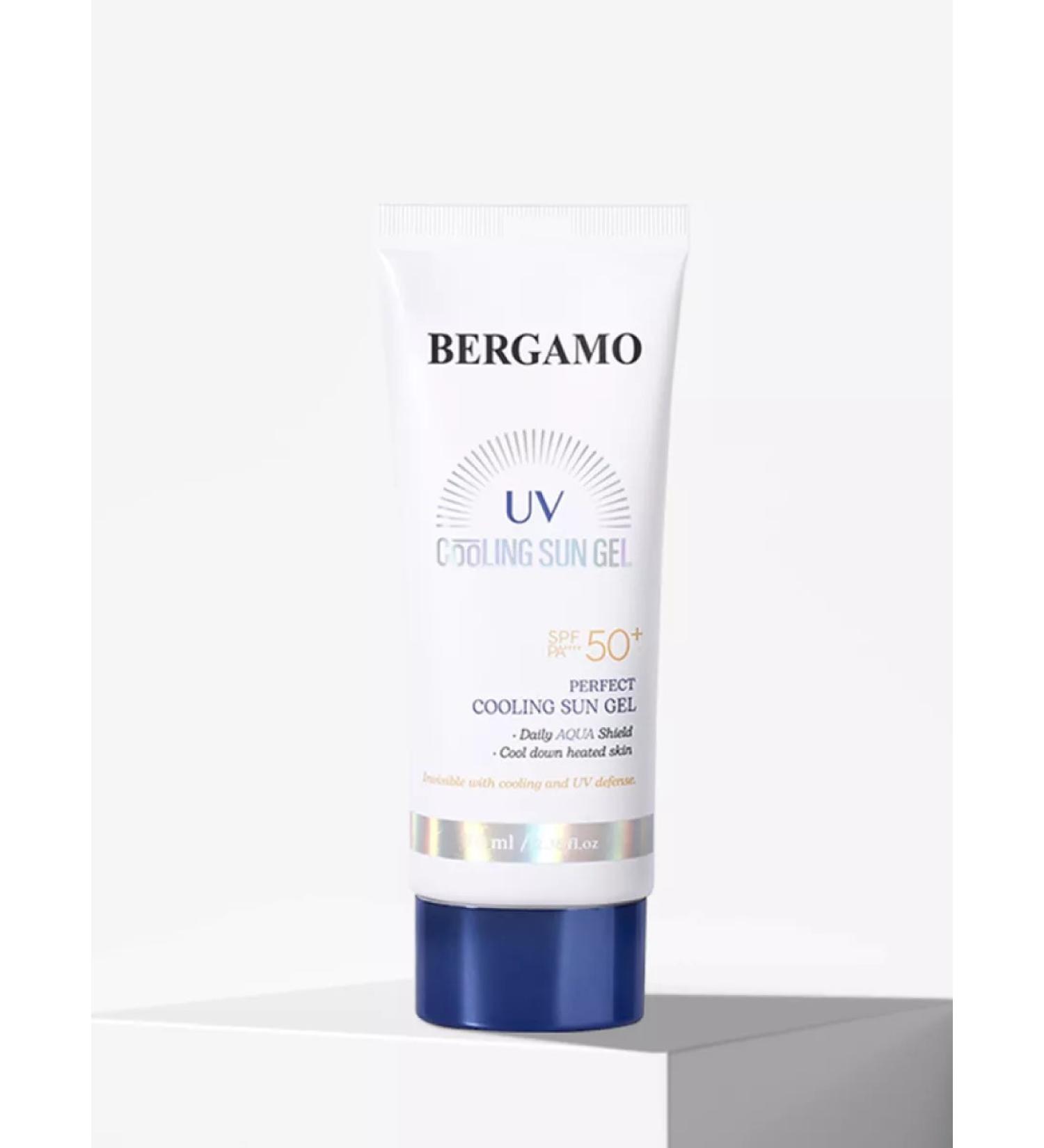 Bergamo Cooling sunscreen cream gel SPF50+PA ++++ - Buy Online on GoSupps.com
