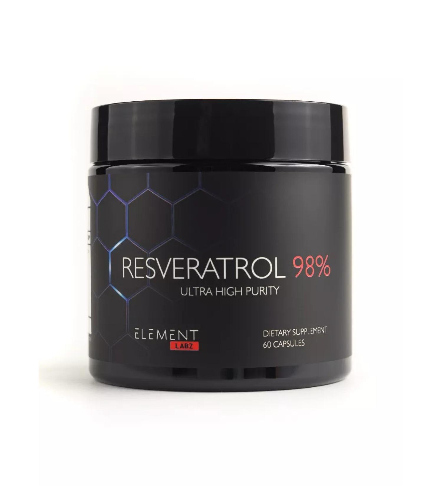 Element Labz Resveratrol for blood vessels (Resveratrol 98%) 300 mg 60 cap - Buy Online on GoSupps.com