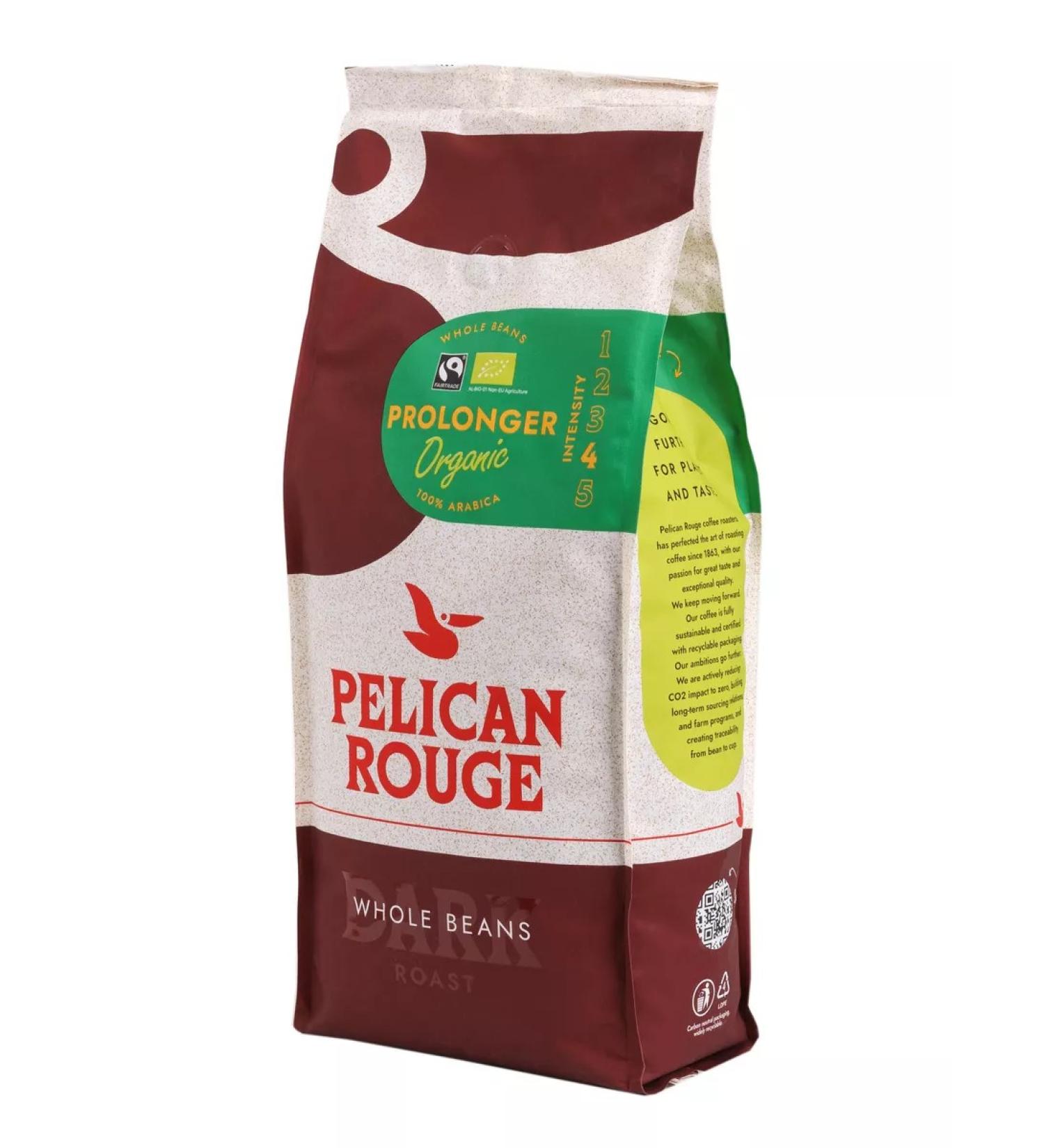 Pelican Rouge Coffee in grains. Prolonger Organic 1 kg - Buy Online on GoSupps.com