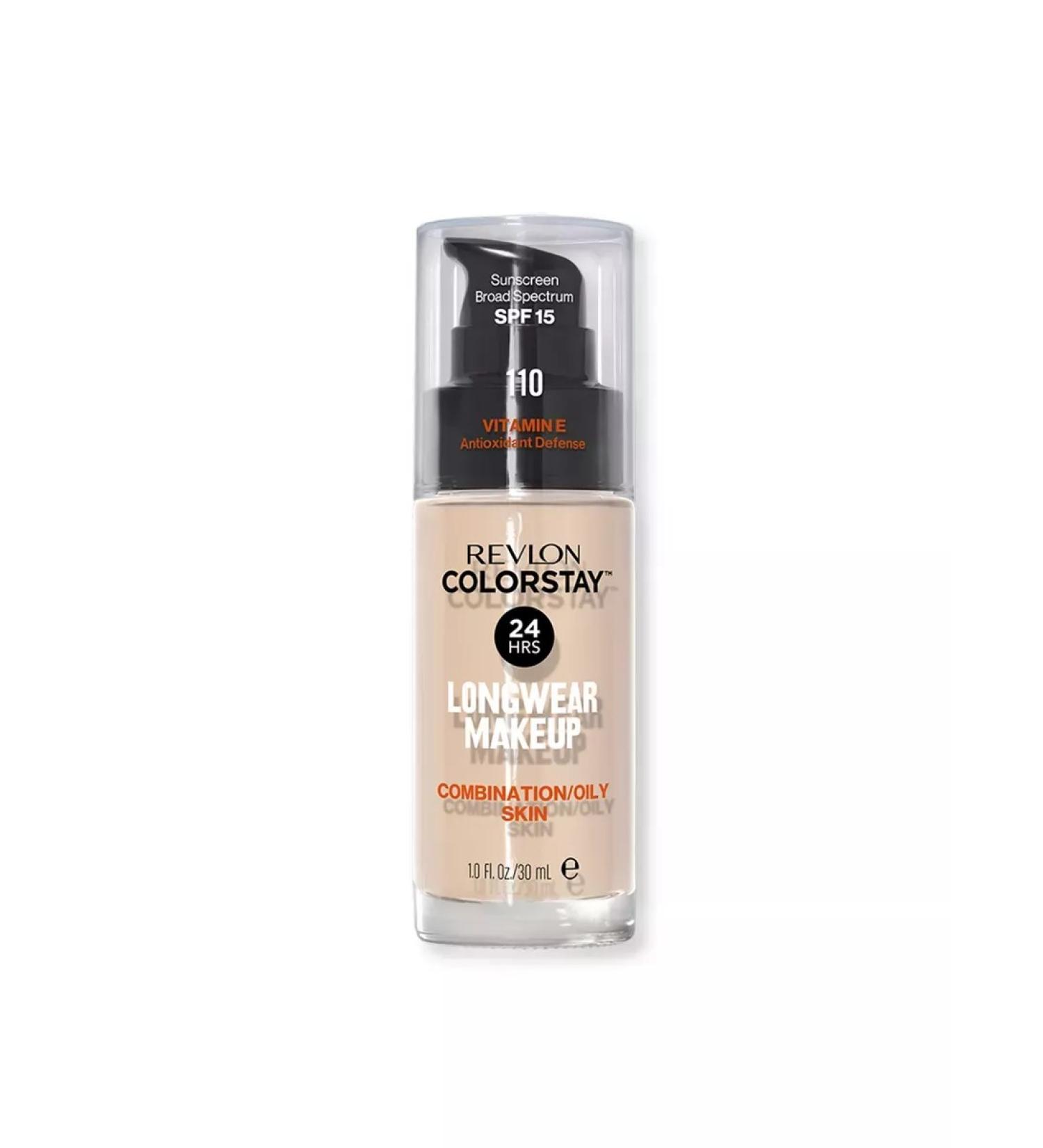 Tonal Cream Revlon Colorstay Tone 110 (Ivory) SPF15+ 30ml - Buy Online on GoSupps.com