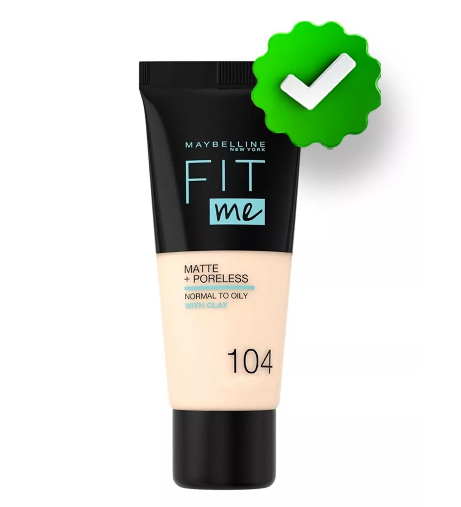Maybelline New York Original Facial Face Cream Fit Me Matt tone 104 - Buy Online on GoSupps.com