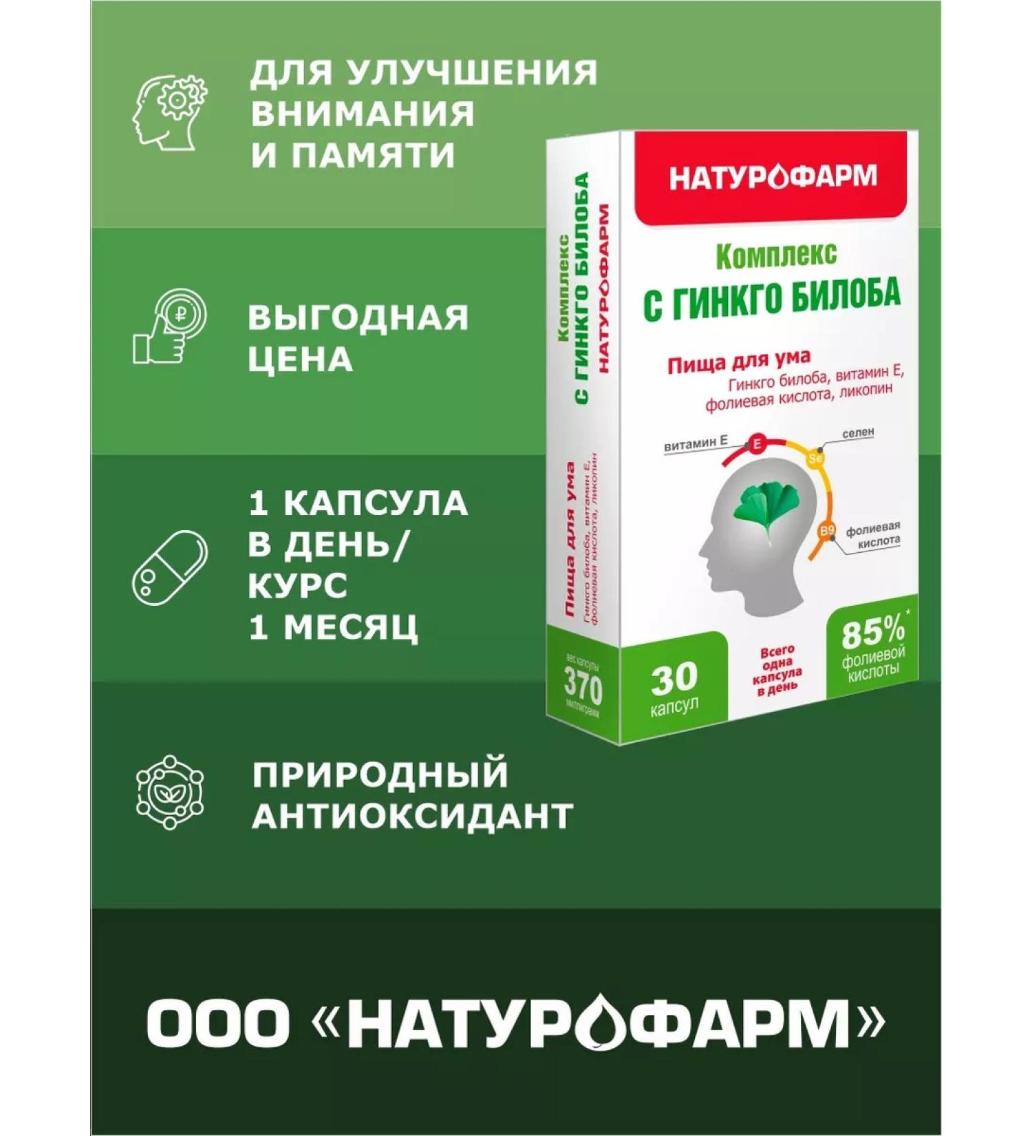 Naturopharm Ginkgo Biloba - Buy Online on GoSupps.com
