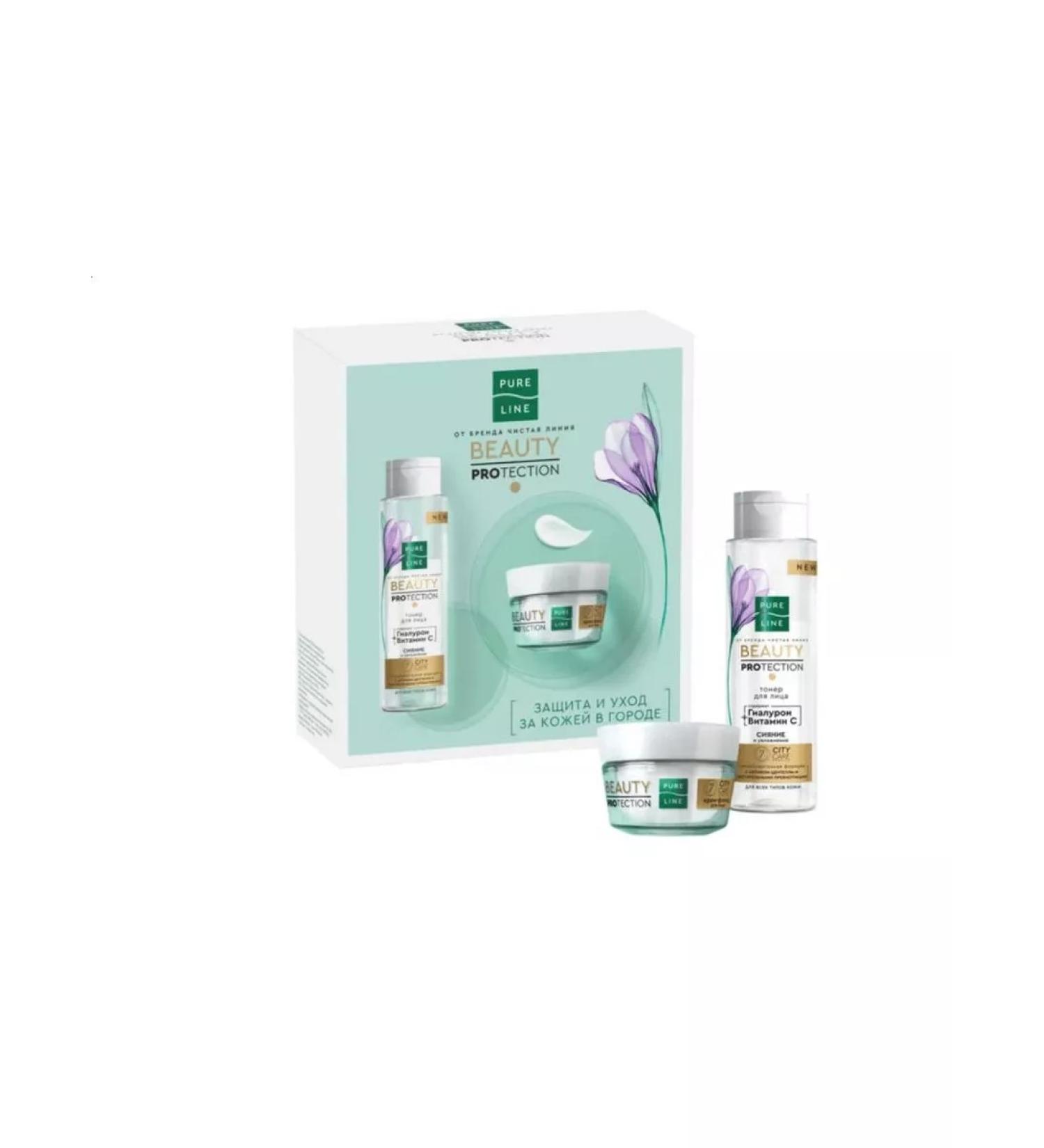 Clean line Set toner 110 ml and face fluid for faces 45 ml - Buy Online on GoSupps.com