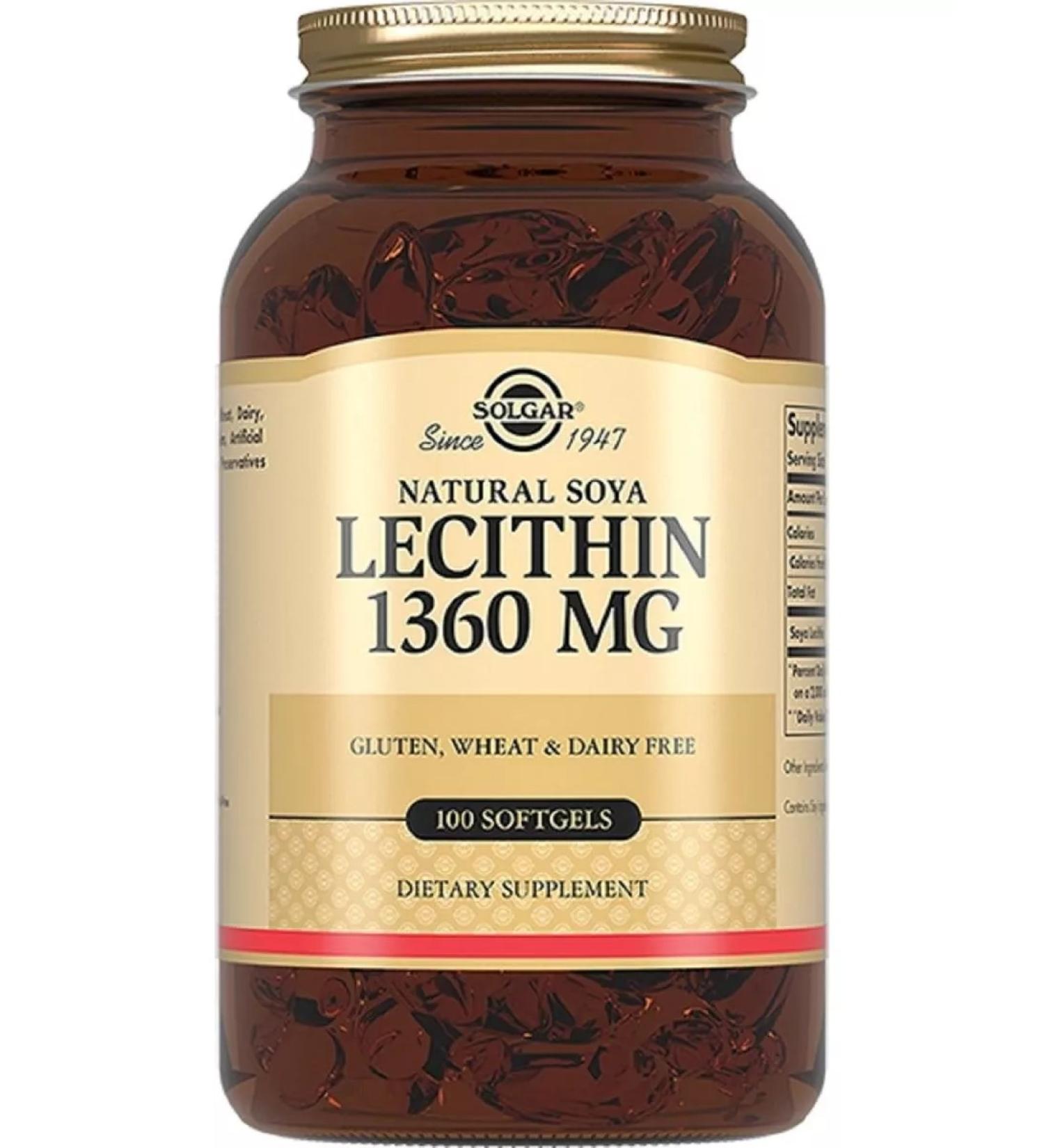 SOLGAR Natural soy lecithin