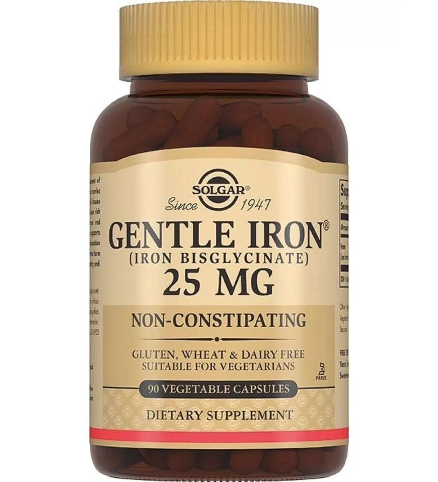 SOLGAR Easily accessible iron 90 capsules