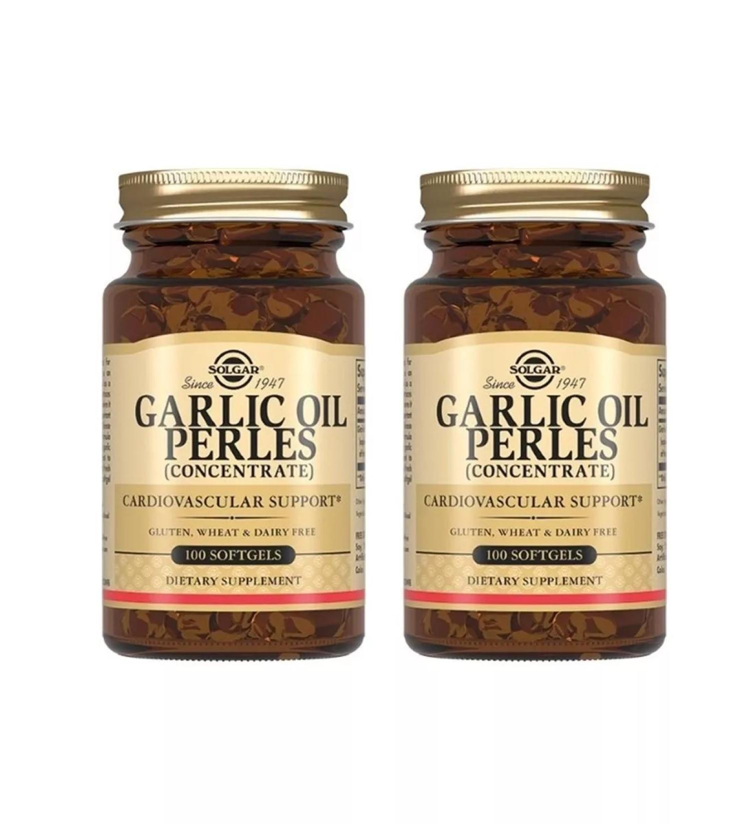SOLGAR Garlic oil perles 2 pcs