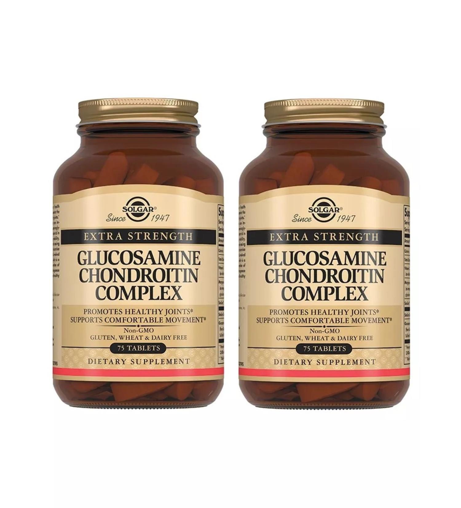 SOLGAR Glucosamine chondrotin plus 2 pcs