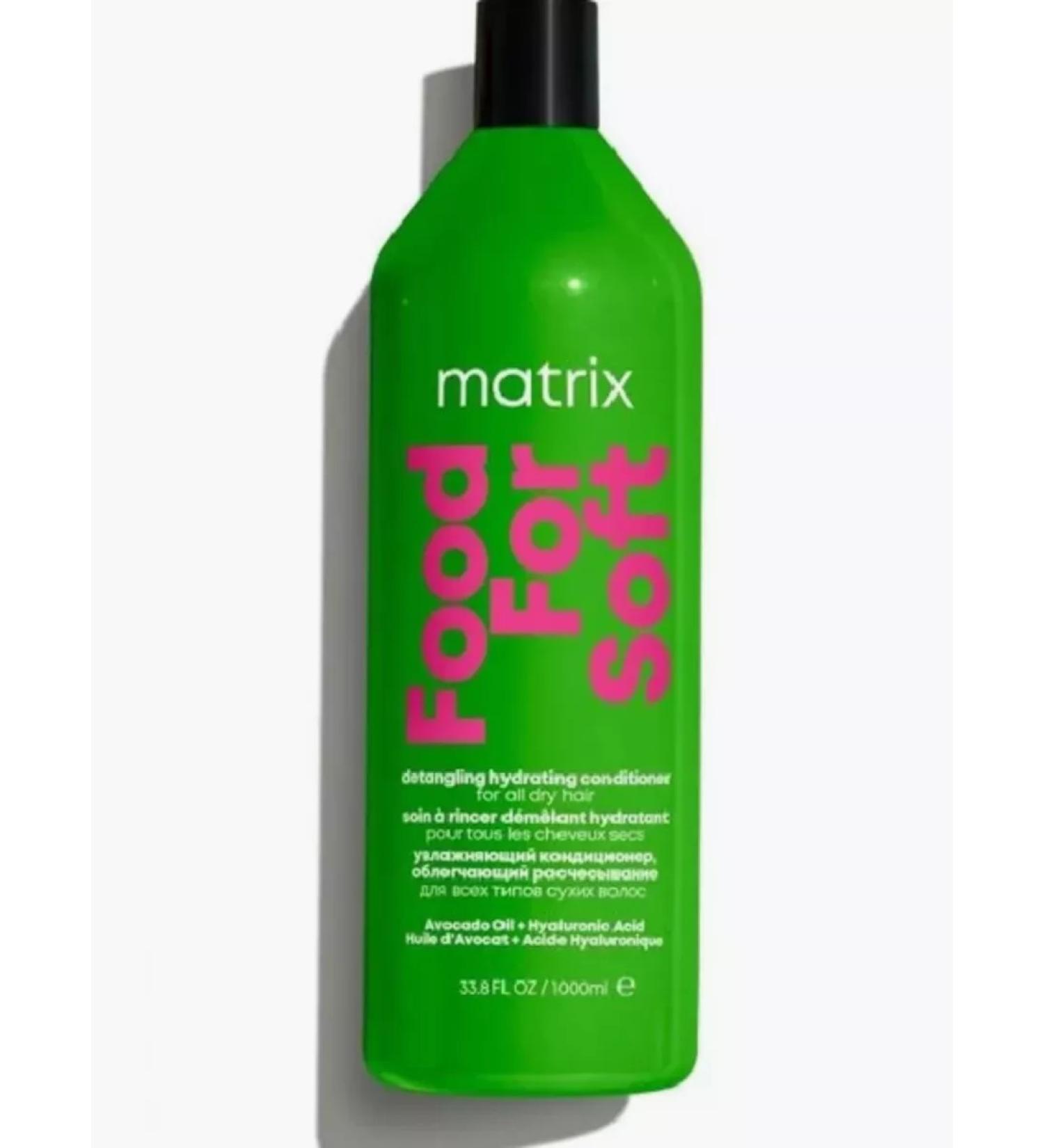 MATRIX Moisturizing hair air conditioner Food for Soft 1000 ml - Buy Online on GoSupps.com
