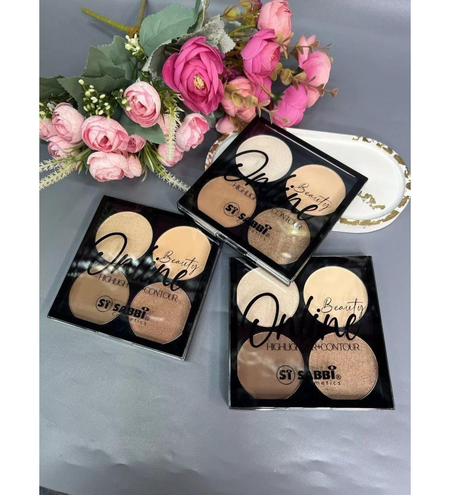 SABBI Palette for contouring highlighter - Buy Online on GoSupps.com