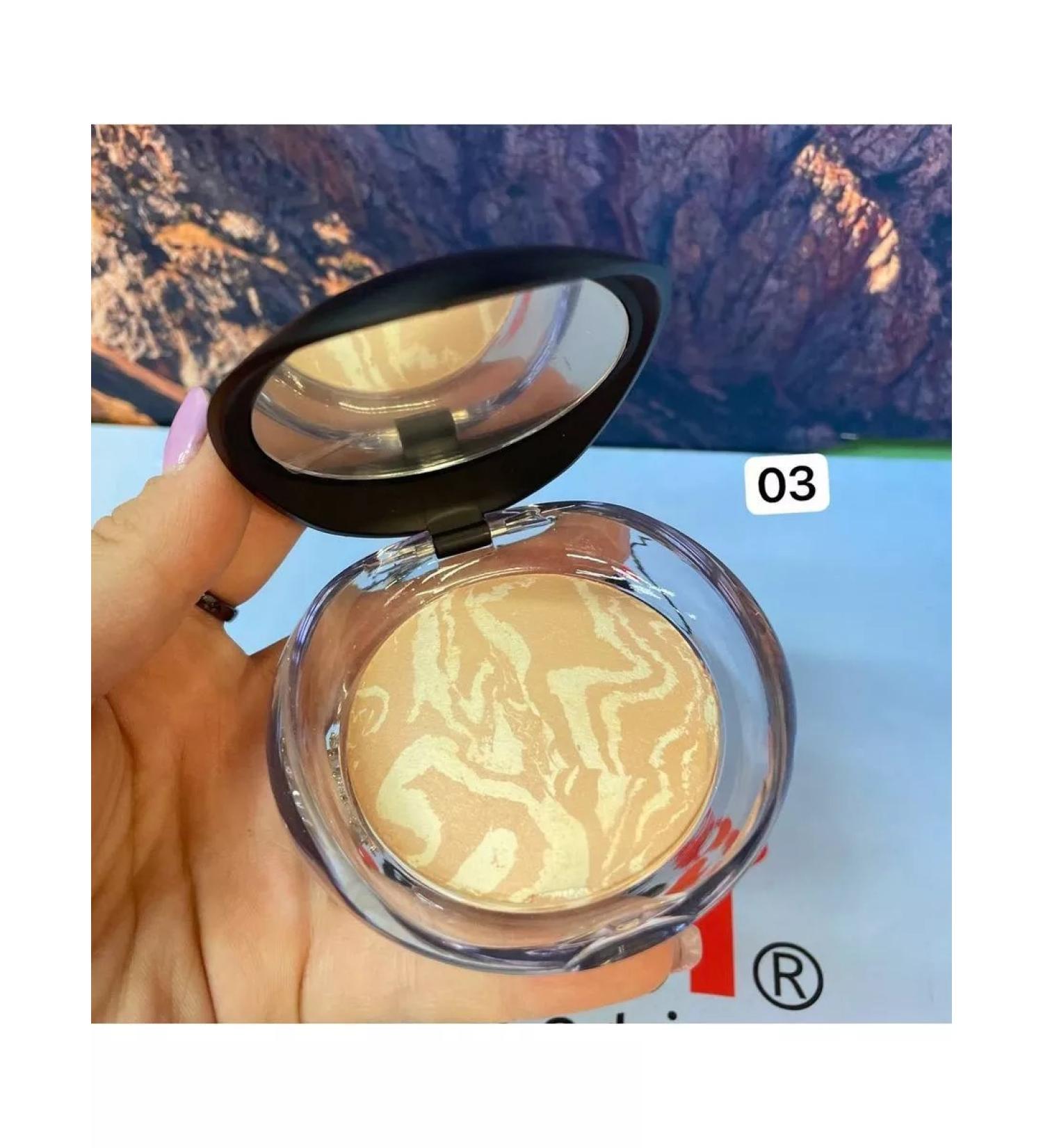 Top powder Compact radiant velvet powder tone 3