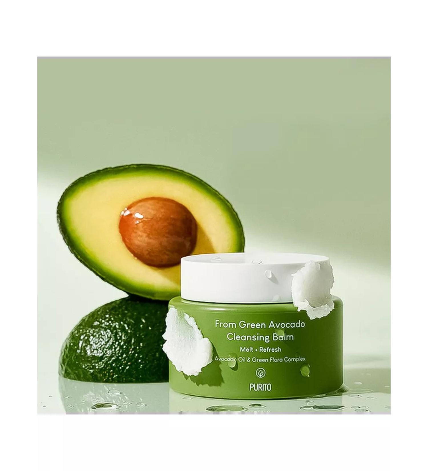 Purito Hydrophilic cleansing balm for removing makeup from avocado - Buy Online on GoSupps.com