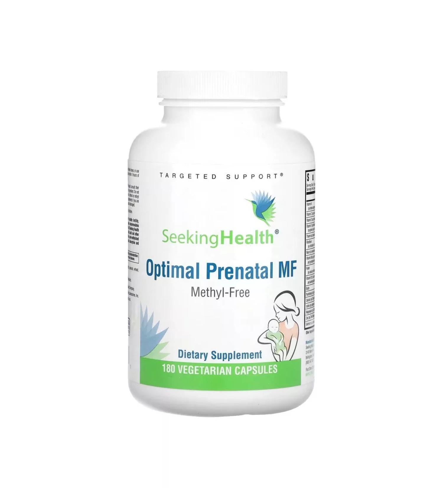Seeking Health Vitamins for pregnant women without methyl 180 capsules - Buy Online on GoSupps.com