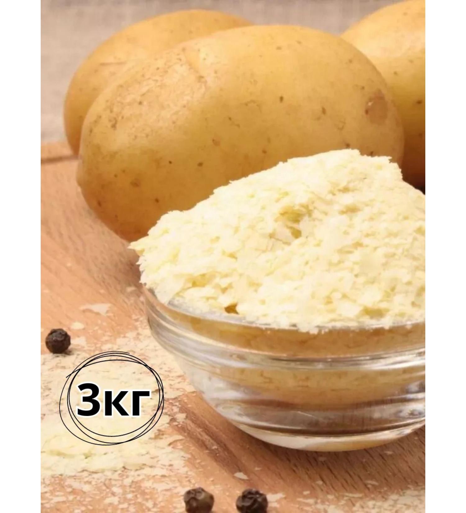 KRUPOVICHOK Fast -cooking potato flakes 3kg - Buy Online on GoSupps.com