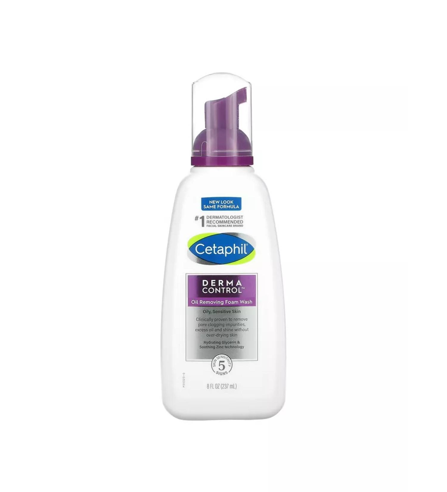 Cetaphil Derma Control cleaning the foam for washing 237 ml - Buy Online on GoSupps.com