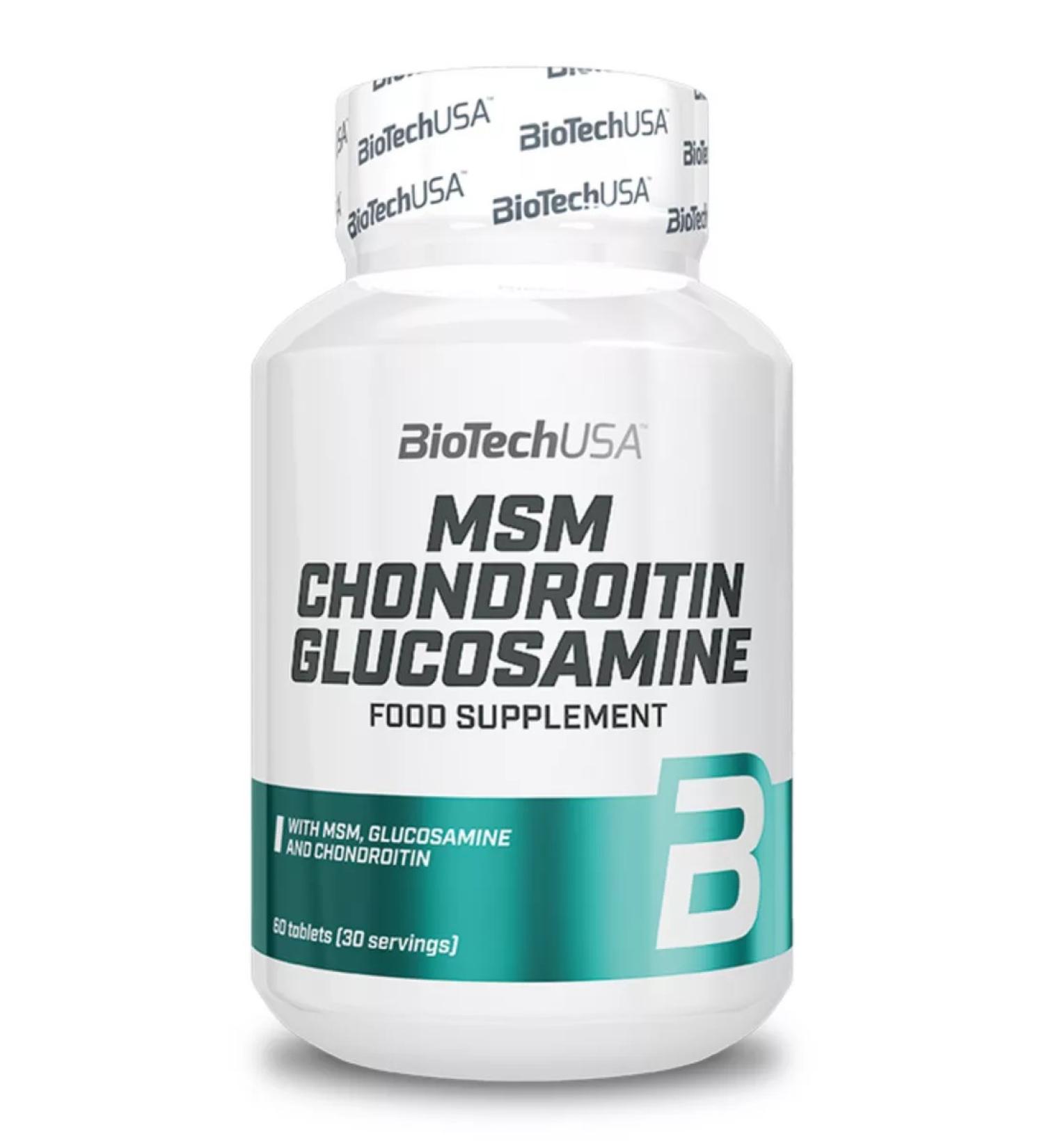 BioTechUSA Complex MSM Chondroitin Glucosamine Biotech 60 tablets