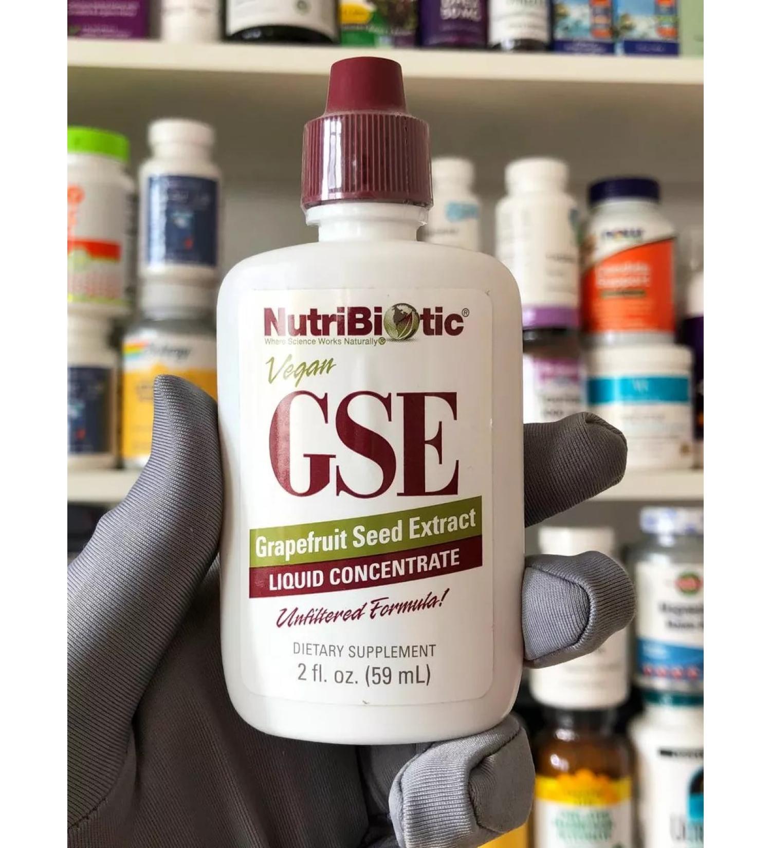 NutriBiotic GSE grapefruit extract