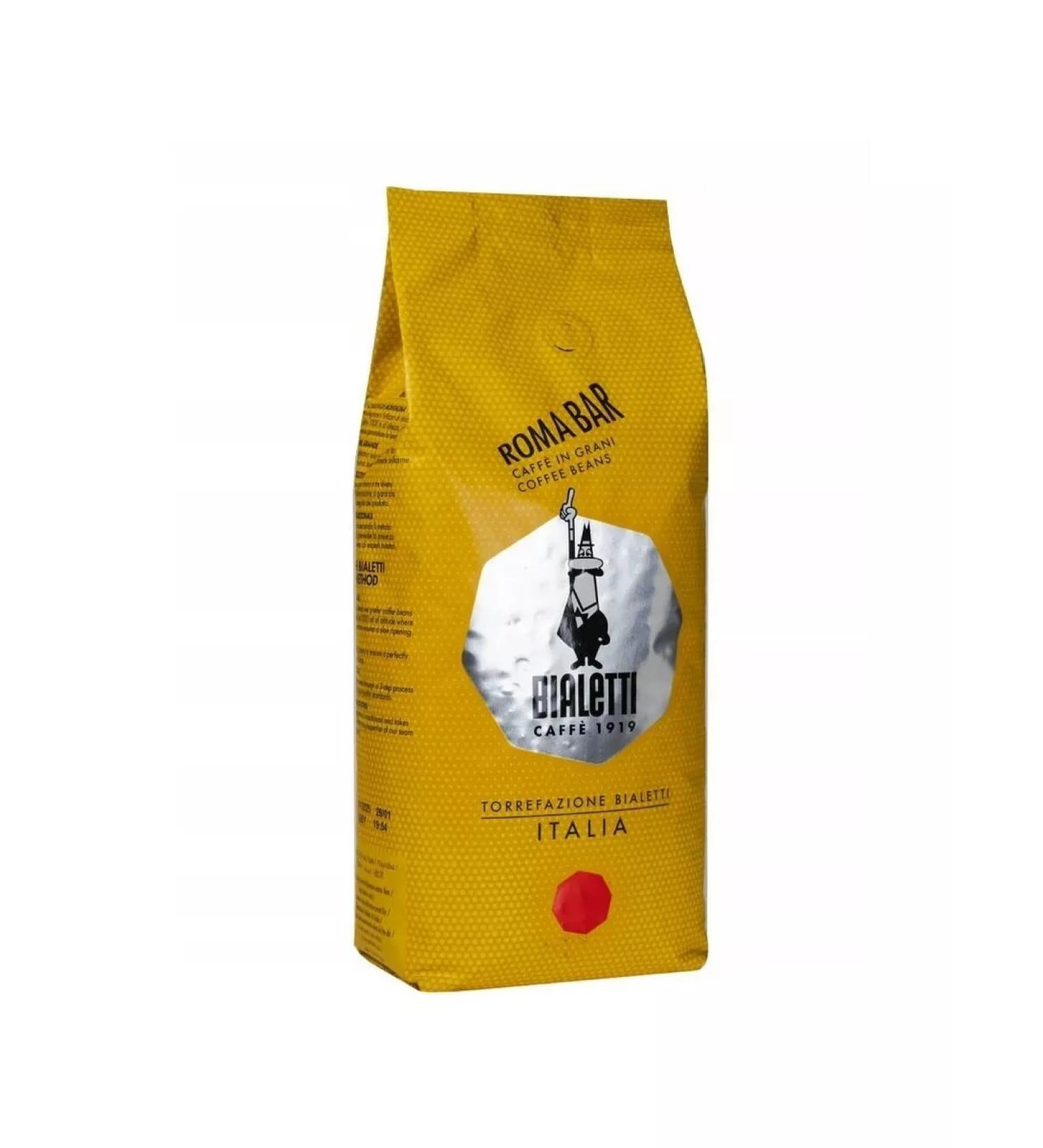 BIALETTI Coffee in Roma Bar 1kg grains - Buy Online on GoSupps.com